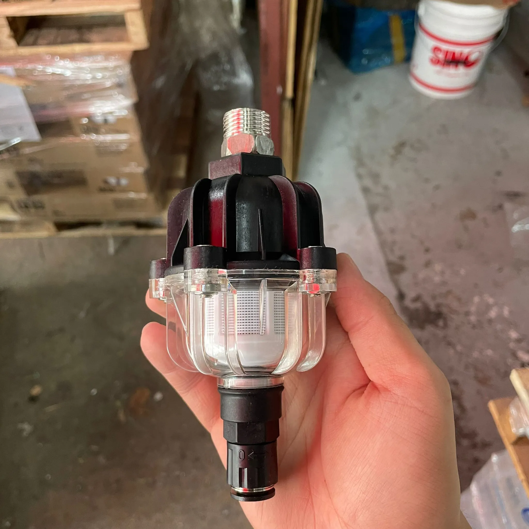 1/2 Tank Auto Drain (Clear Type) | Model : AF-AD-CLEAR