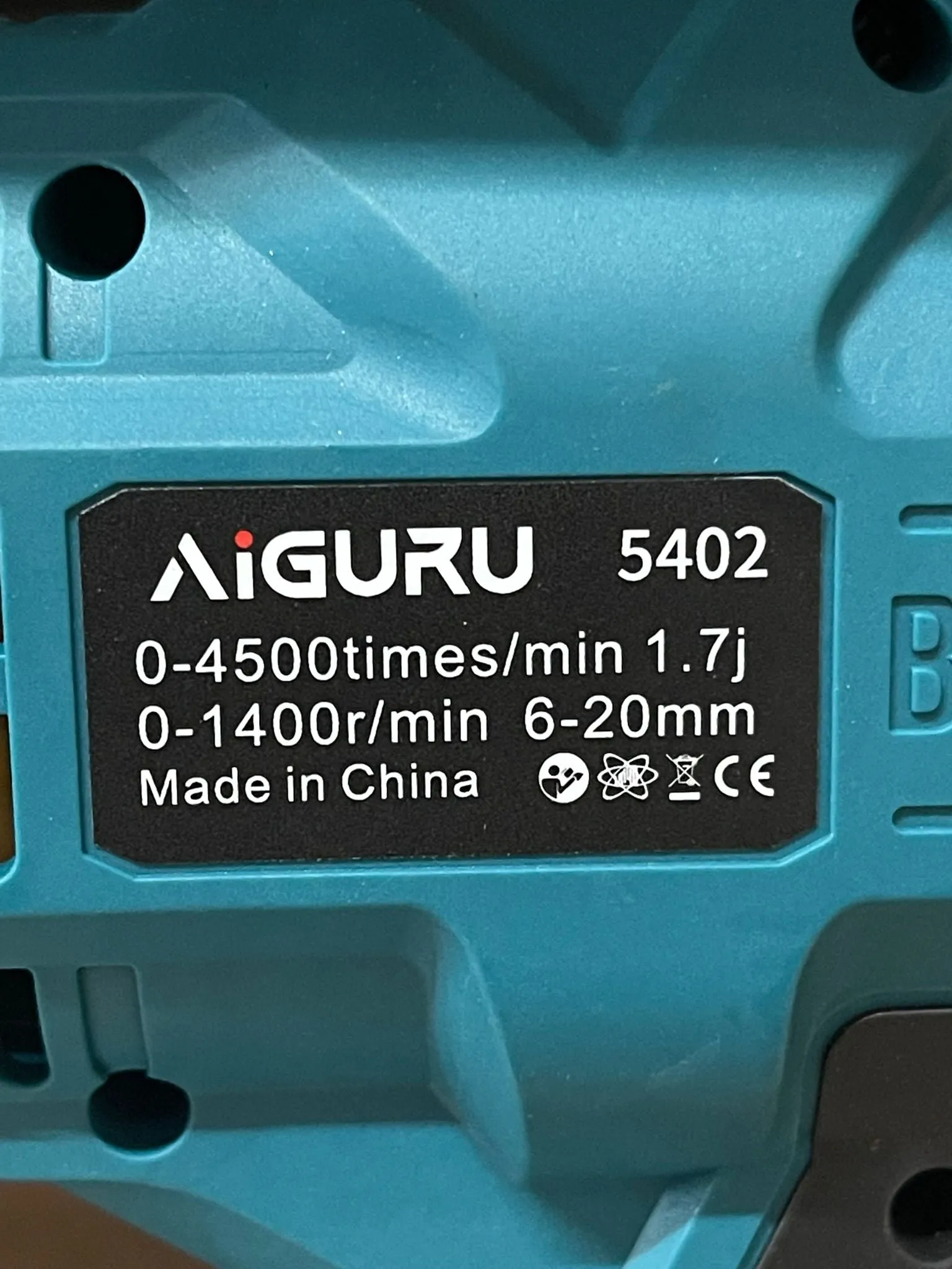 Aiguru 21V . 4.0Ah Cordless Rotary Hammer Drill  | Model : A-5402