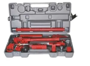 Aiko 10 Ton Portable Hydraulic Car Body Power Jack with Plastic Box | Model : JACK-JS-131