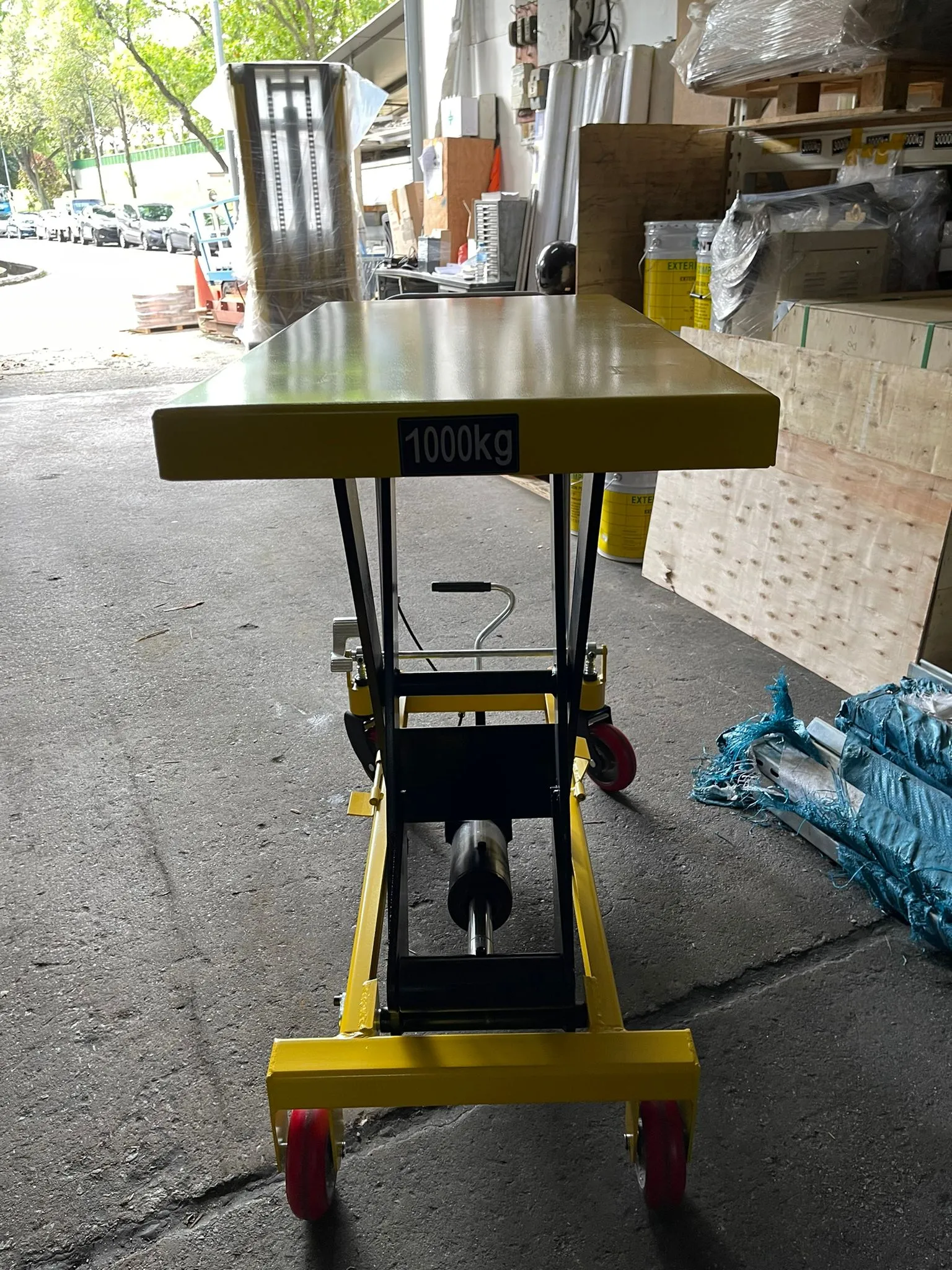 Aiko 1000kg Hydraulic Scissor Table Lift Truck (Height : 1000mm) | Model : PT-WP1000
