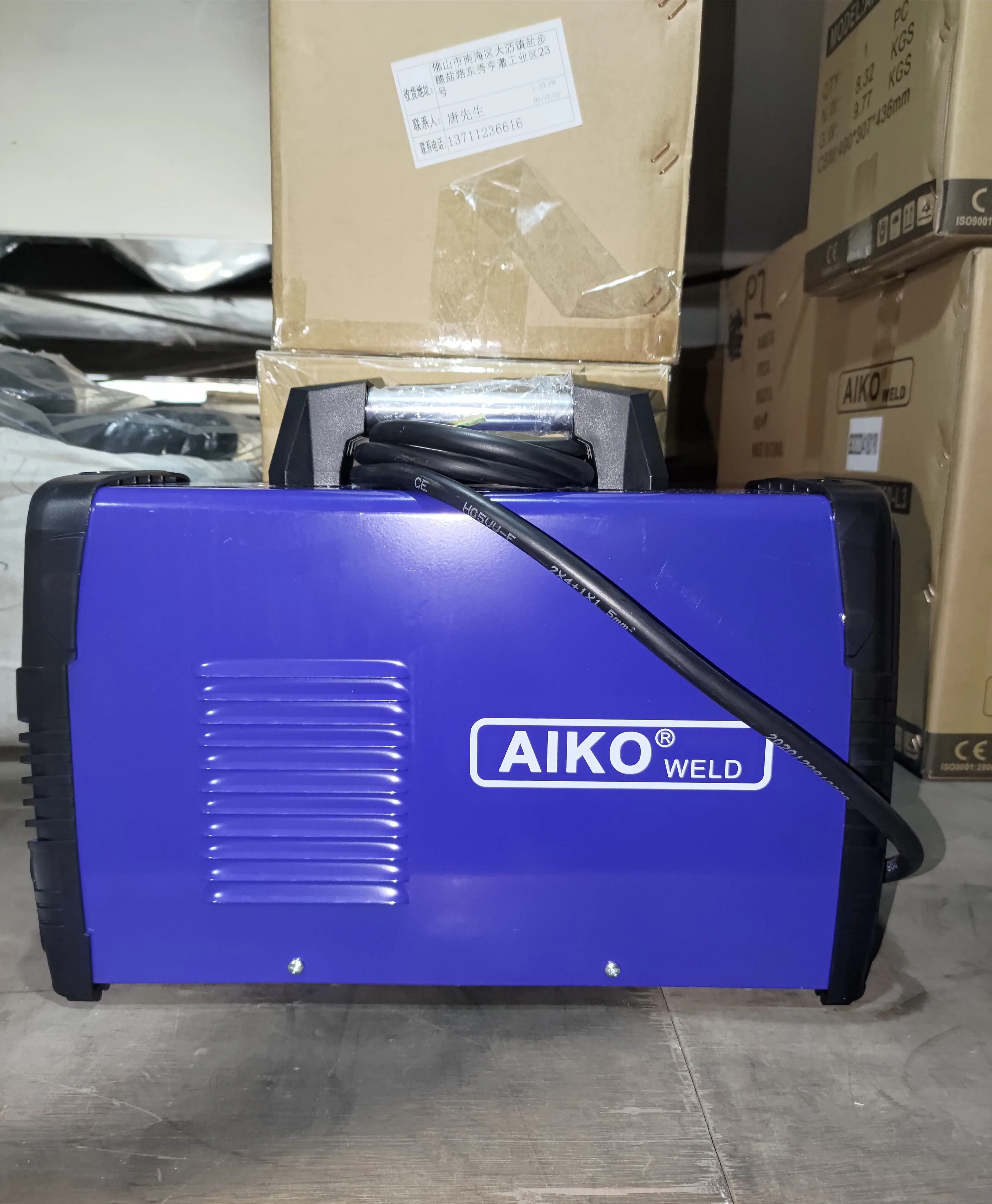 AIKO 110V/240V Welding Set come with 3m Welding Cable & 3m Earth Cable | Model: W-TIG200AD