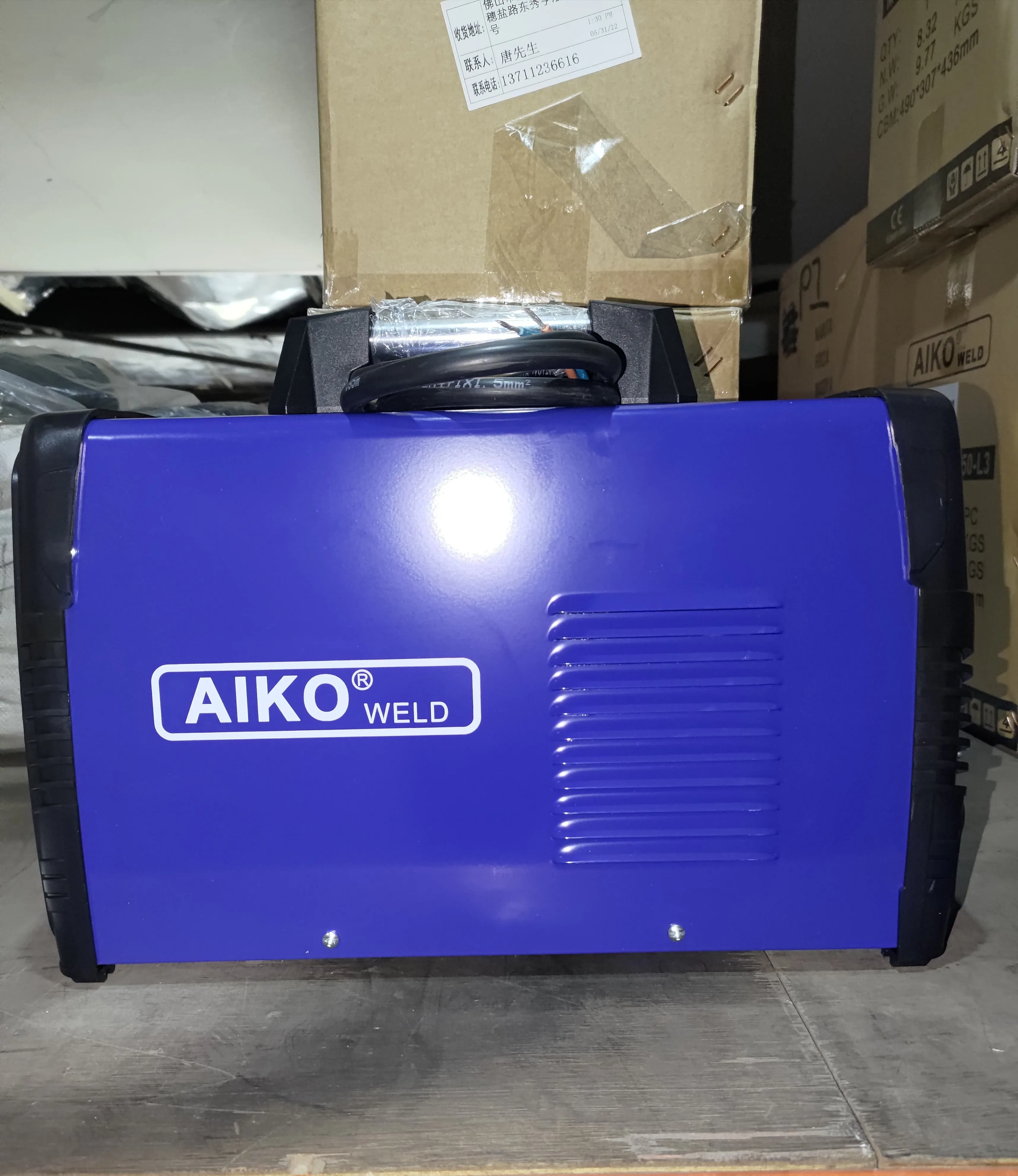 AIKO 110V/240V Welding Set come with 3m Welding Cable & 3m Earth Cable | Model: W-TIG200AD