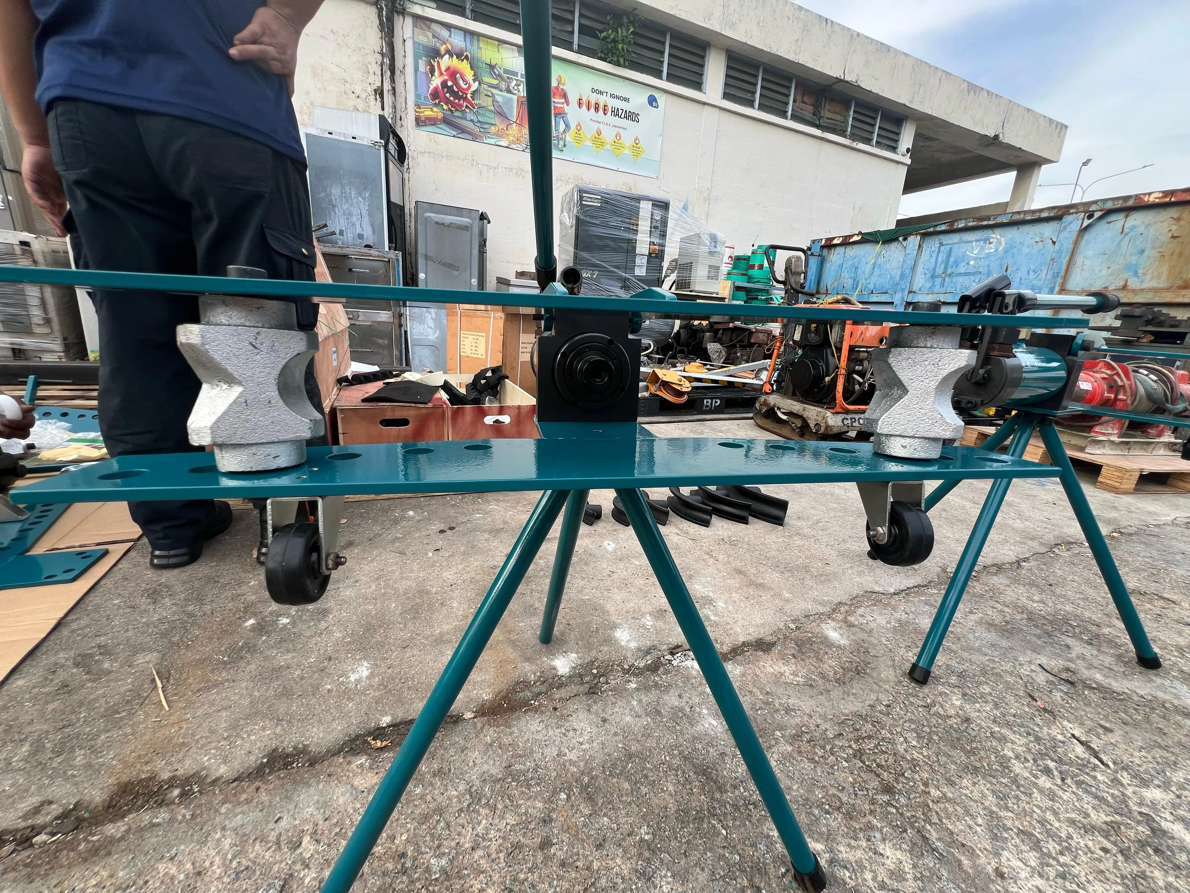 Aiko 1/2-2 Hydraulic Pipe Bender With Tripod | Model : PBD-SWG-2