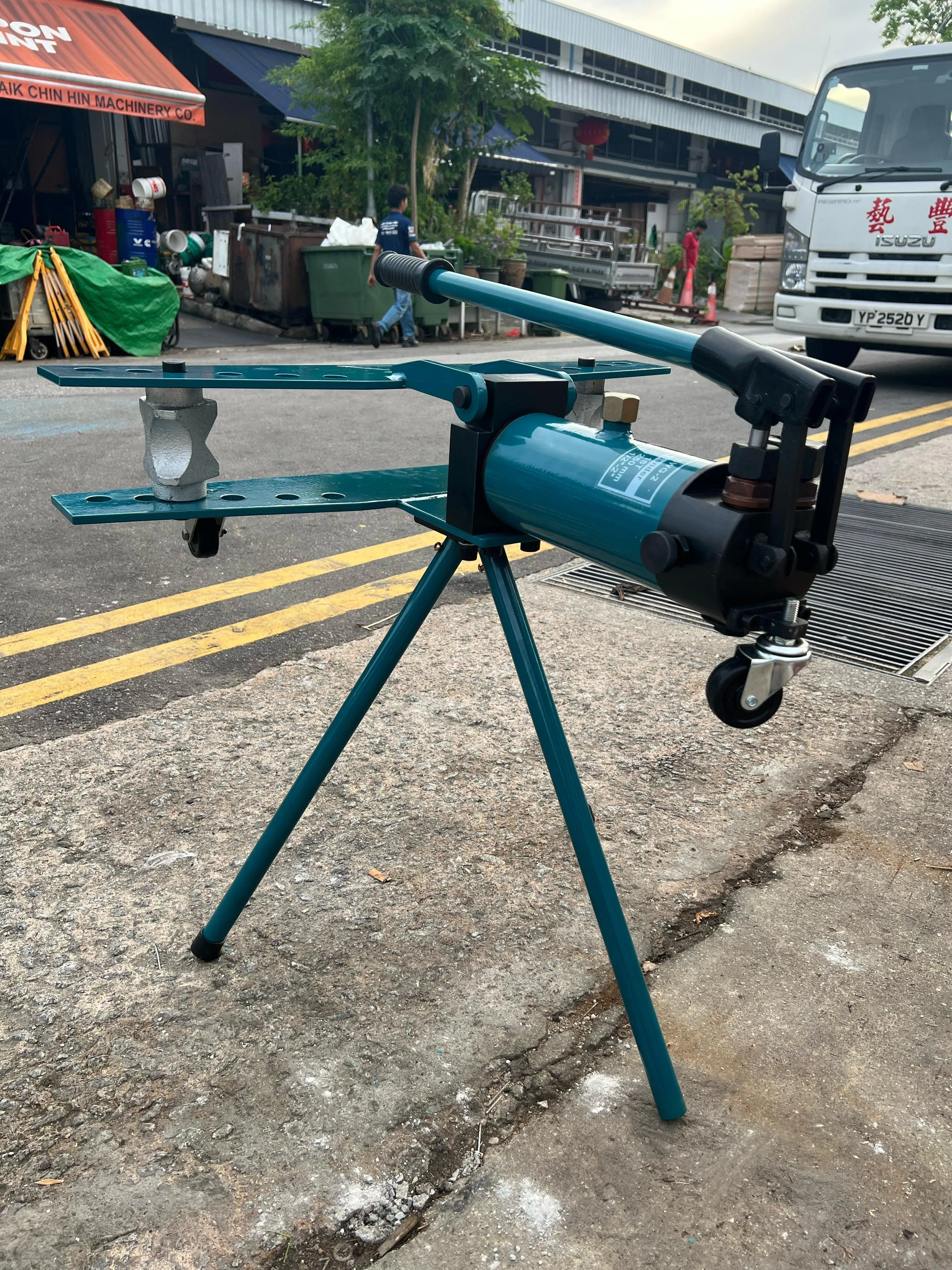 Aiko 1/2-2 Hydraulic Pipe Bender With Tripod | Model : PBD-SWG-2