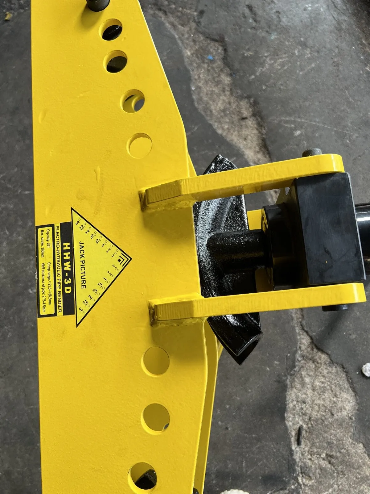 Aiko 230V Hydraulic Pipe Bender HHW-3D | Model : PBD-HHW-3D