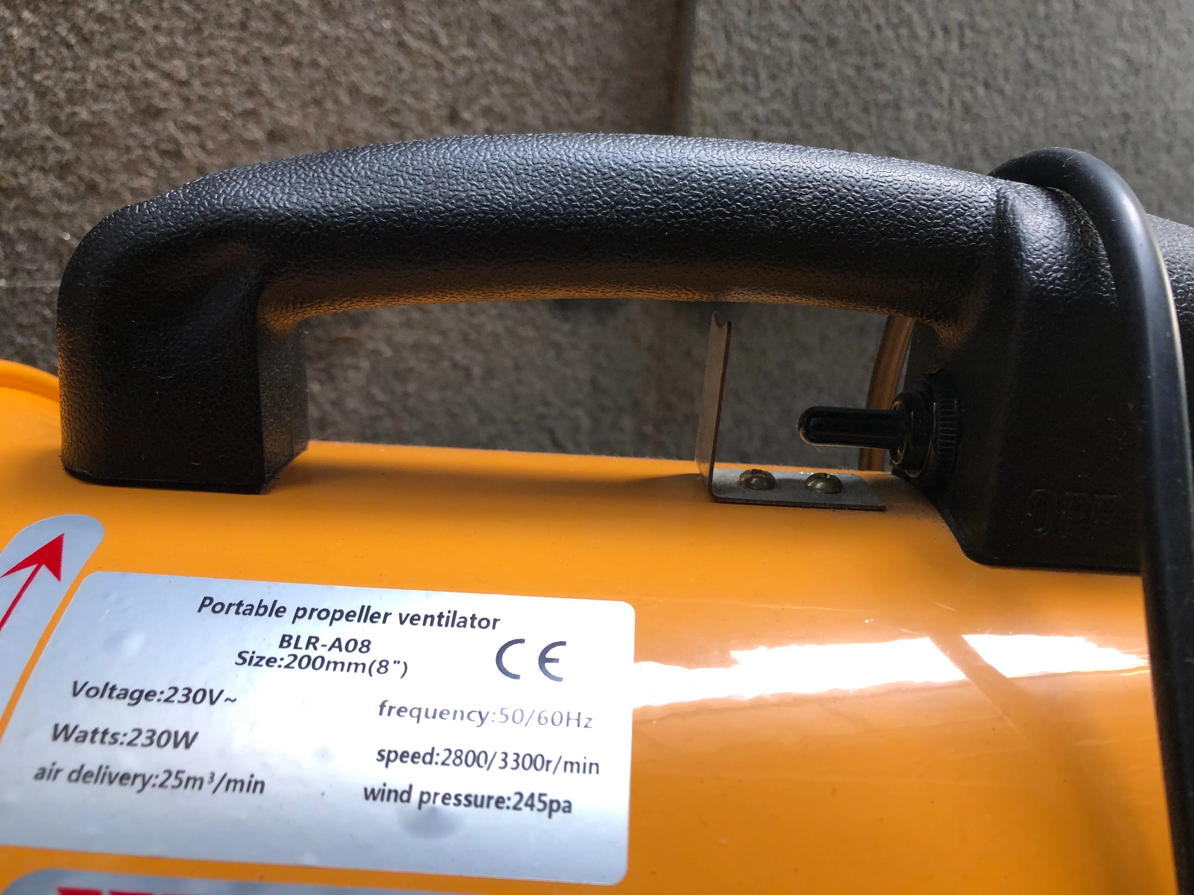 Aiko 240V Ventilator Blower Size : 8 . 10. 12 | Model : BLR-YM-A
