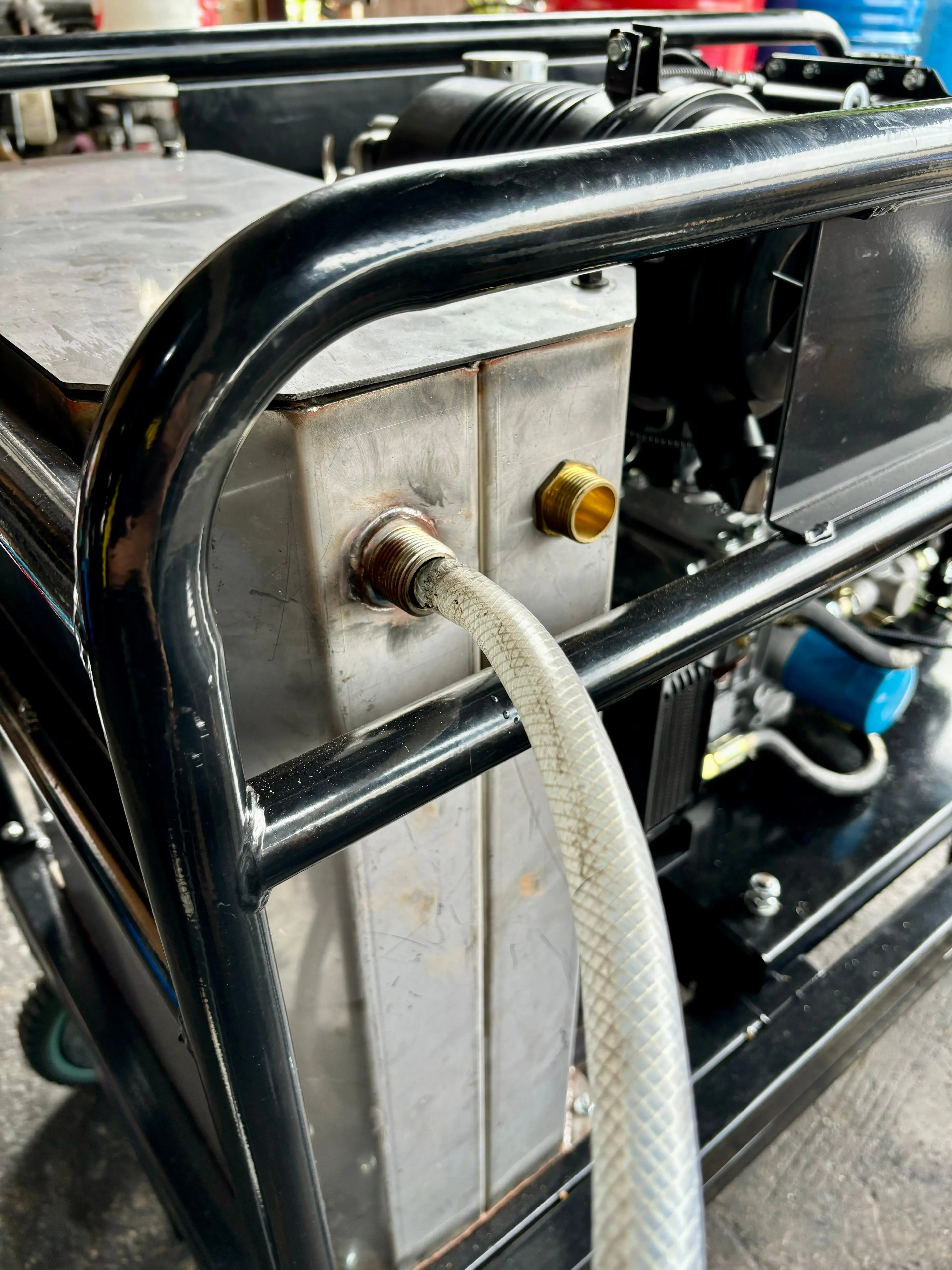 Aiko 345 Bar Diesel Powered High Pressure Washer With Gear Box | Model : HPW-DCF-34/25DRTD