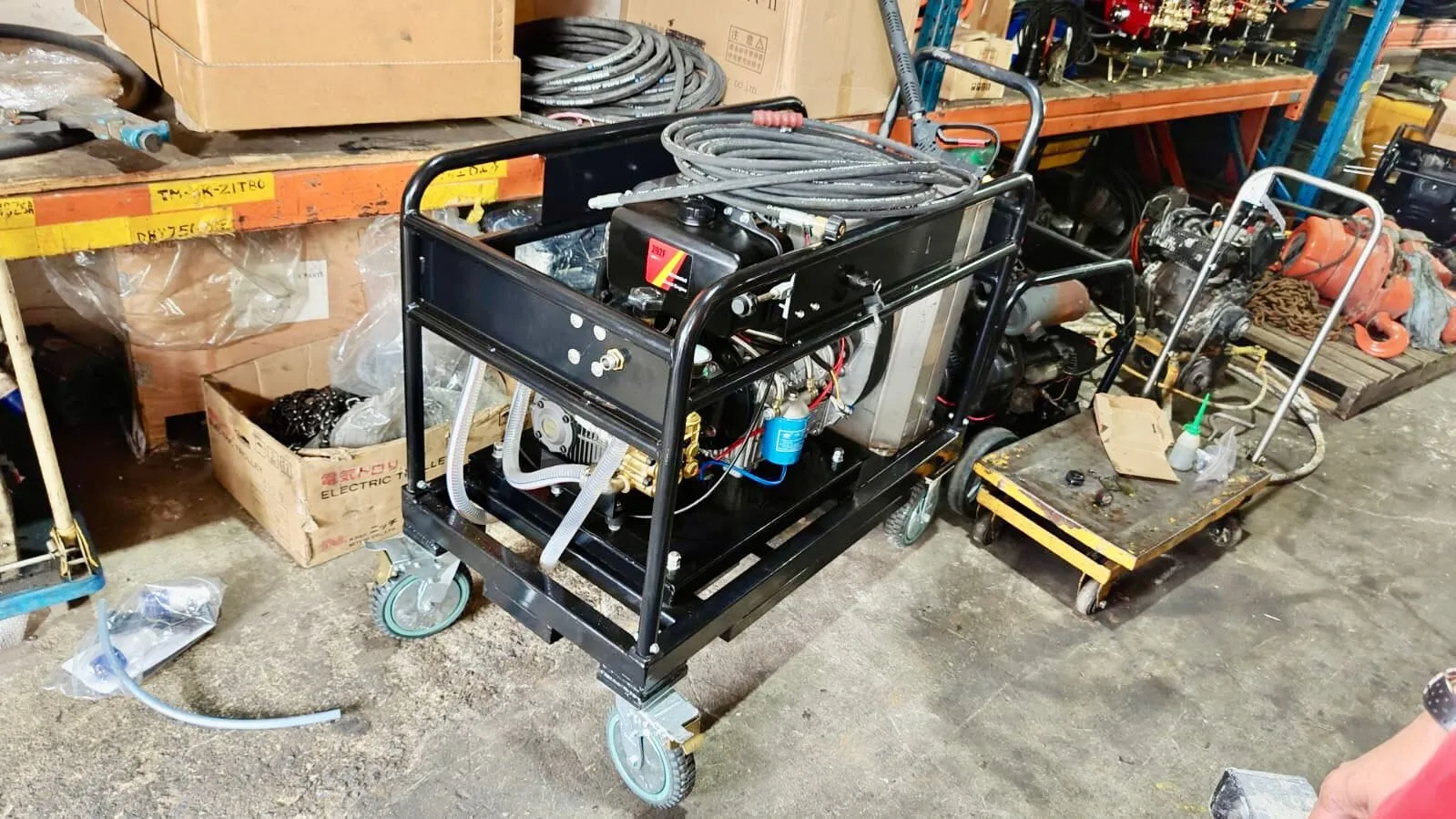Aiko 345 Bar Diesel Powered High Pressure Washer With Gear Box | Model : HPW-DCF-34/25DRTD
