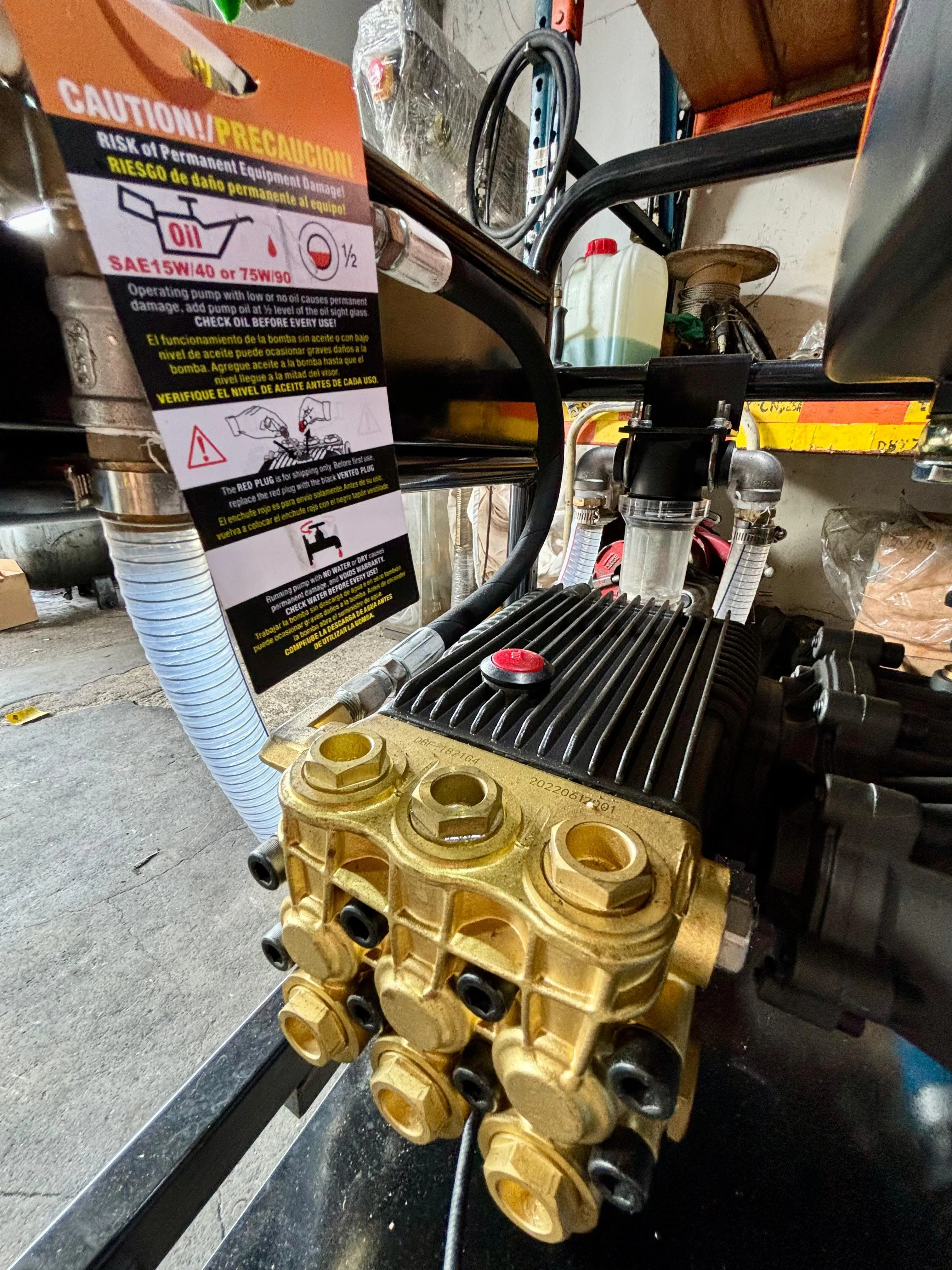 Aiko 345 Bar Diesel Powered High Pressure Washer With Gear Box | Model : HPW-DCF-34/25DRTD