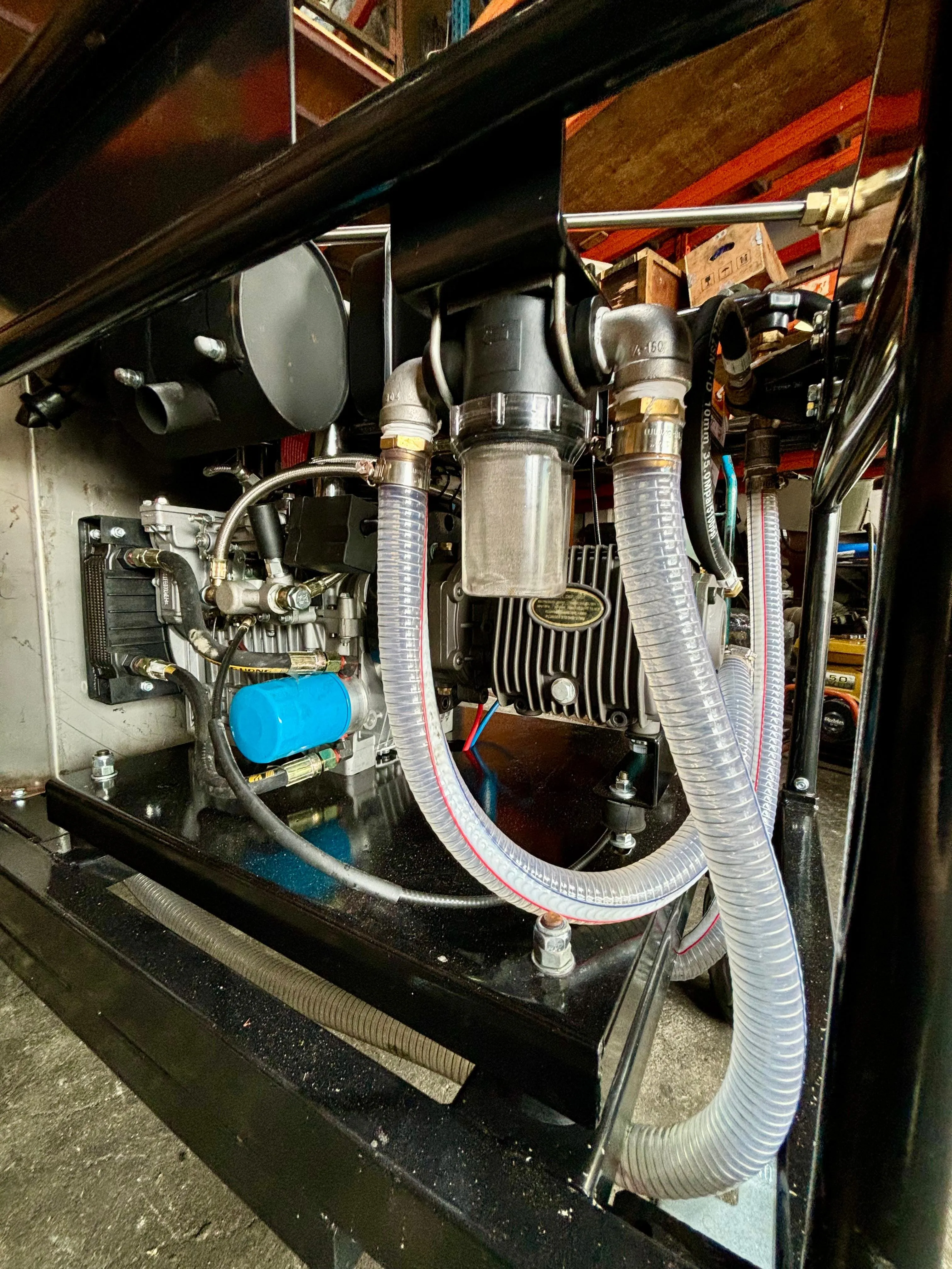 Aiko 345 Bar Diesel Powered High Pressure Washer With Gear Box | Model : HPW-DCF-34/25DRTD