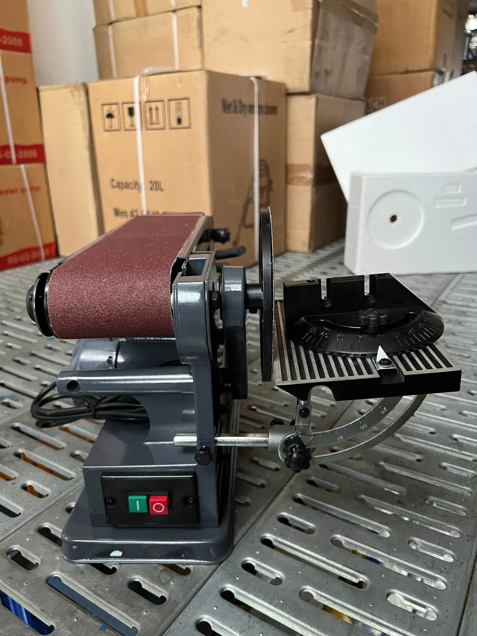 Aiko 375W 4 x 36 Belt & Disc Sander | Model : BD-46N
