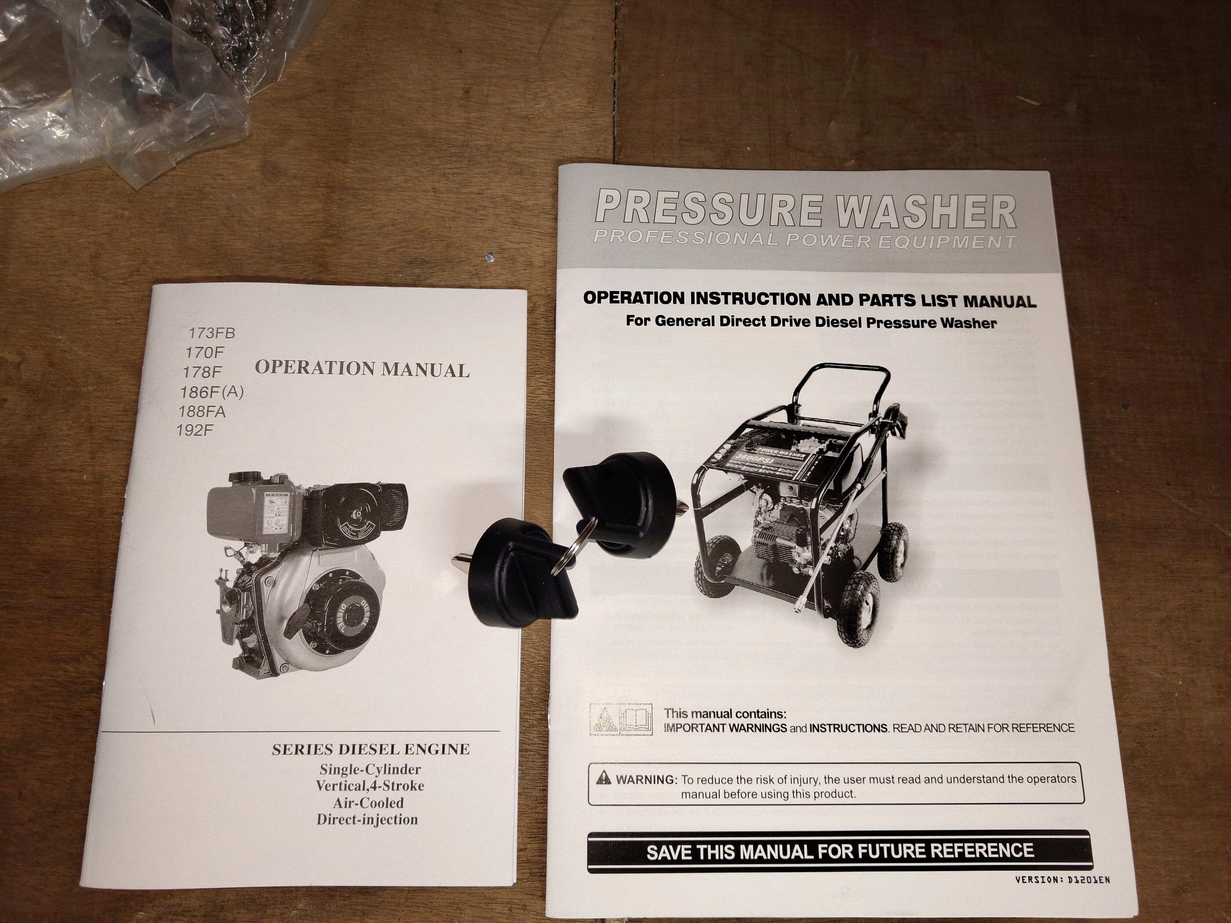 Aiko 3WZ-3600JDR 200 Bars Diesel Pressure Washer Water Pump With Gear Box 3WZ-3600JDR | Model: HPW-3WZ-3600JDR