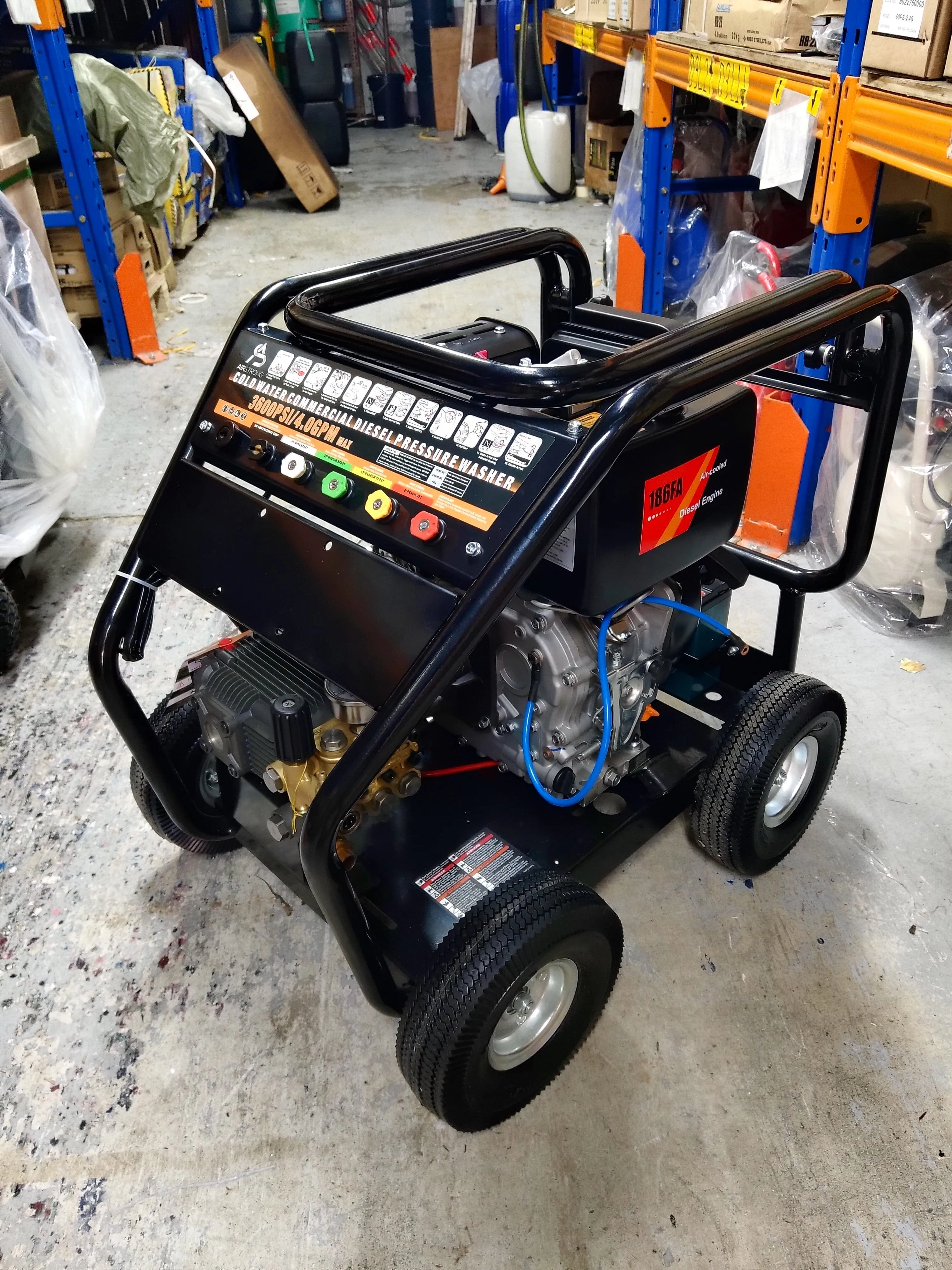 Aiko 3WZ-3600JDR 200 Bars Diesel Pressure Washer Water Pump With Gear Box 3WZ-3600JDR | Model: HPW-3WZ-3600JDR
