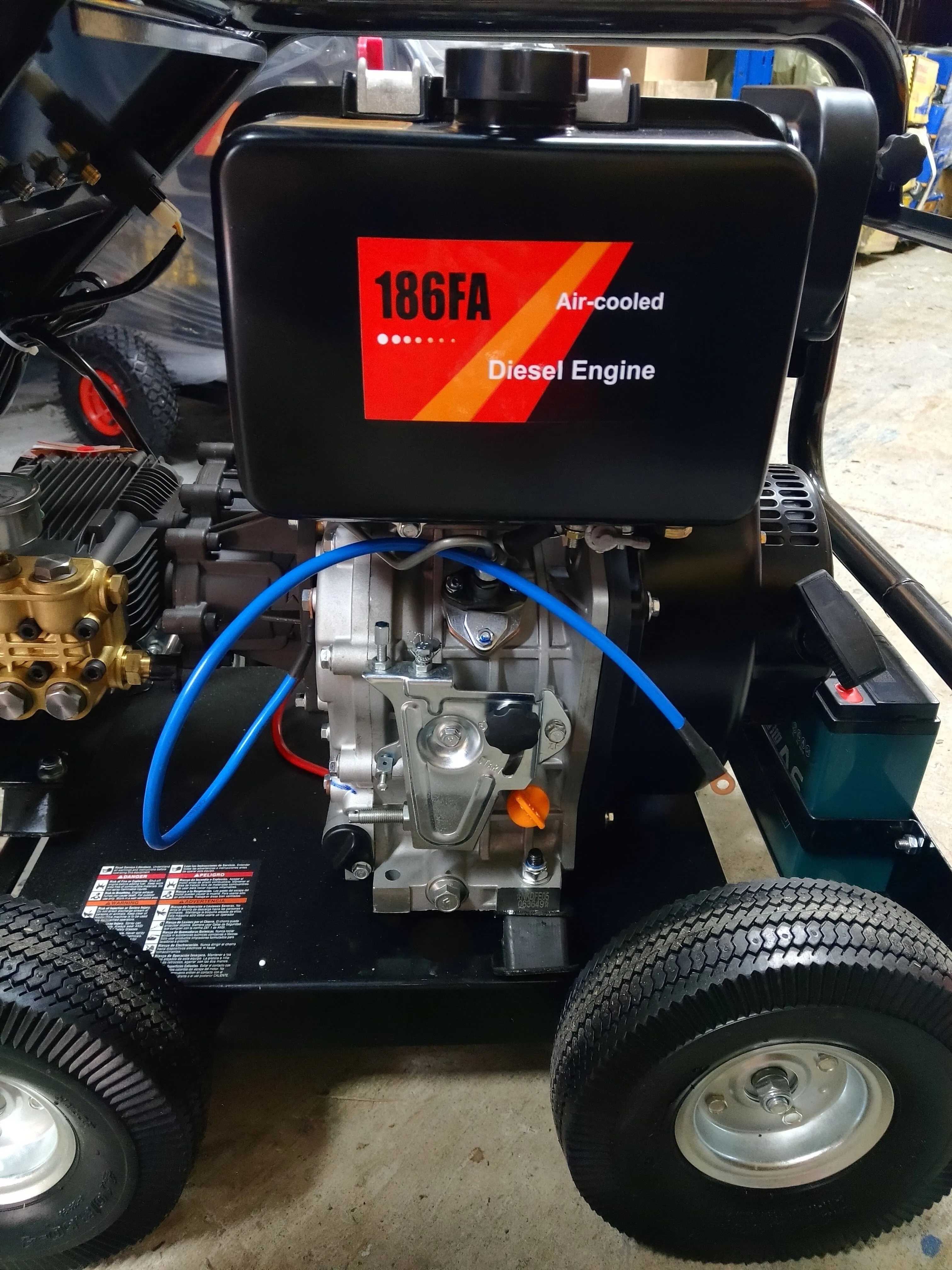 Aiko 3WZ-3600JDR 200 Bars Diesel Pressure Washer Water Pump With Gear Box 3WZ-3600JDR | Model: HPW-3WZ-3600JDR