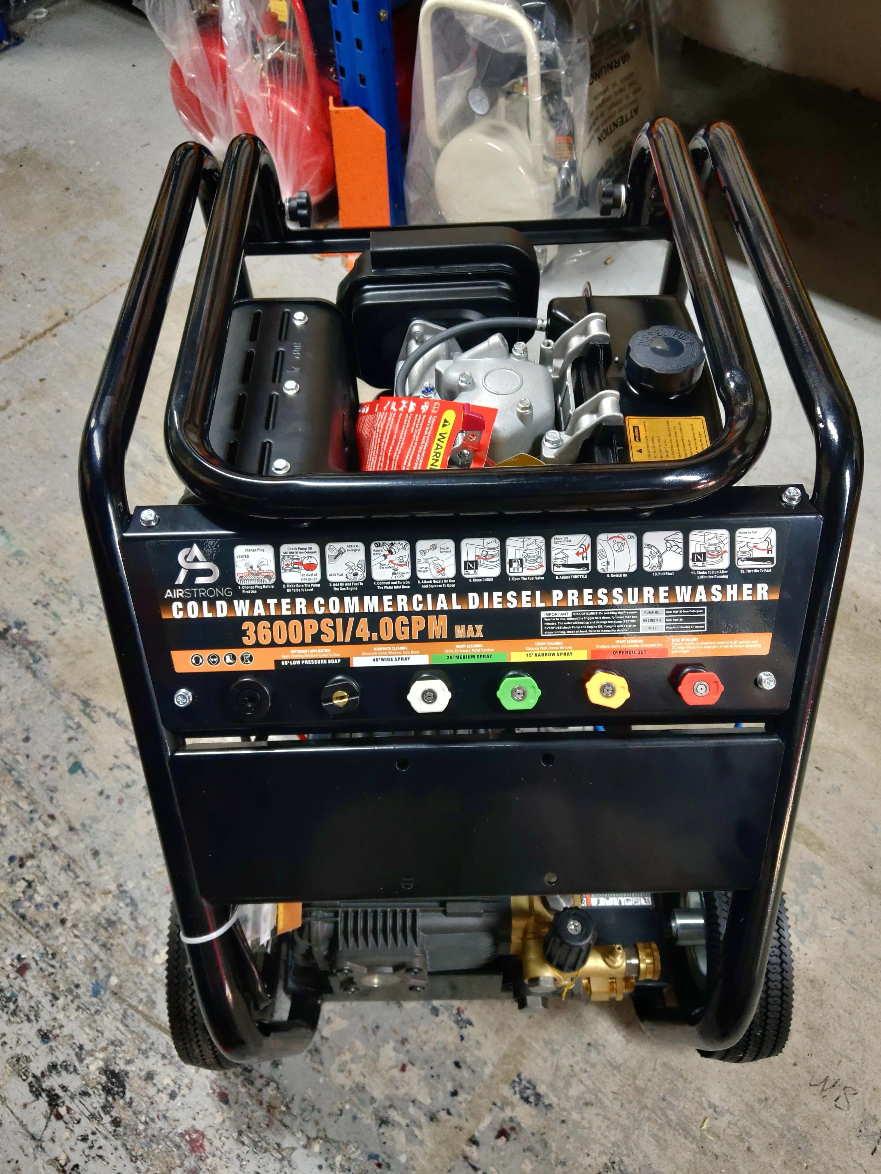 Aiko 3WZ-3600JDR 200 Bars Diesel Pressure Washer Water Pump With Gear Box 3WZ-3600JDR | Model: HPW-3WZ-3600JDR