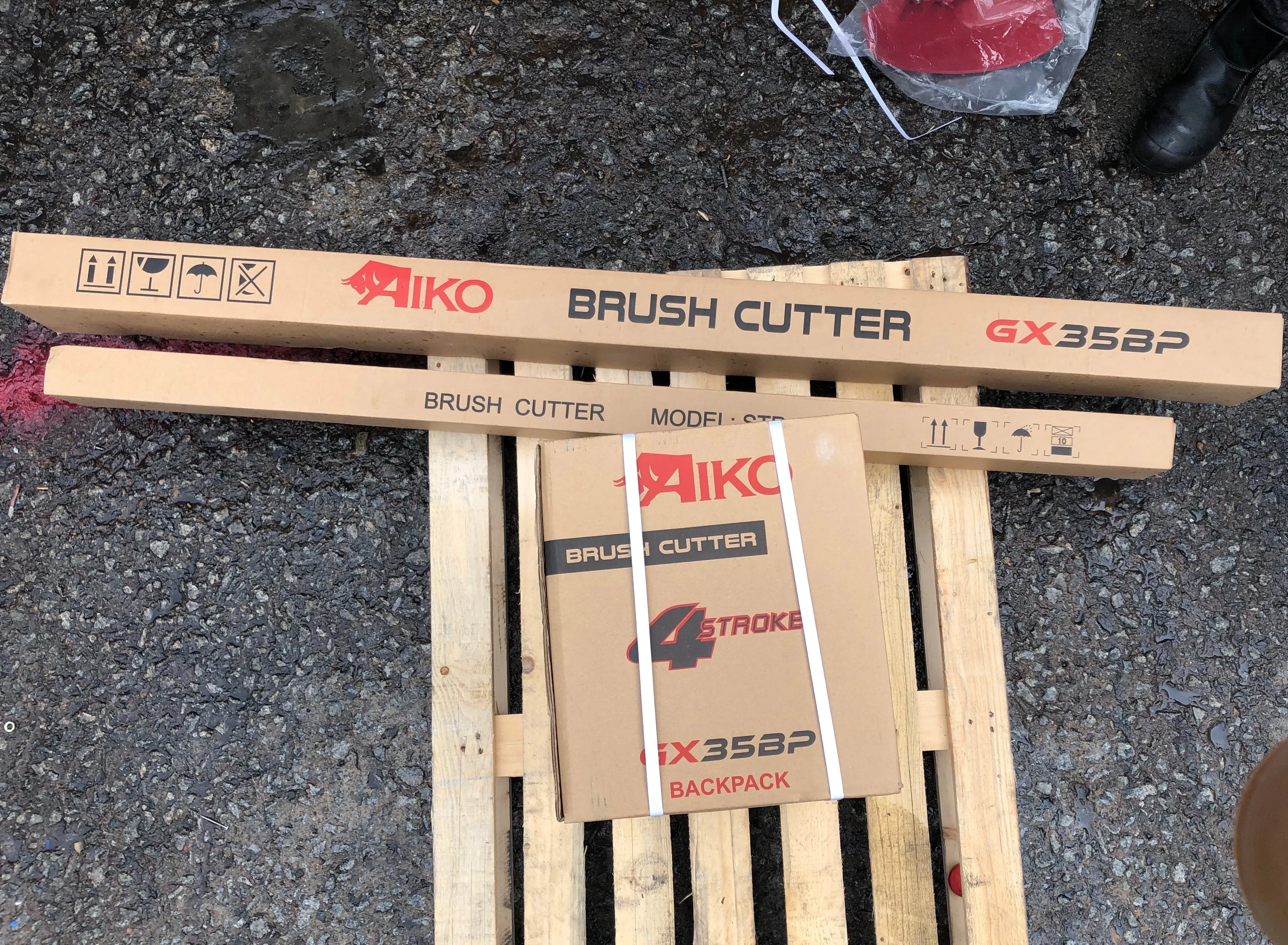 Aiko 4 Stroke Backpack Petrol Brush (Grass) Cutter GX-50/GX-35 | Model : BC-GX50