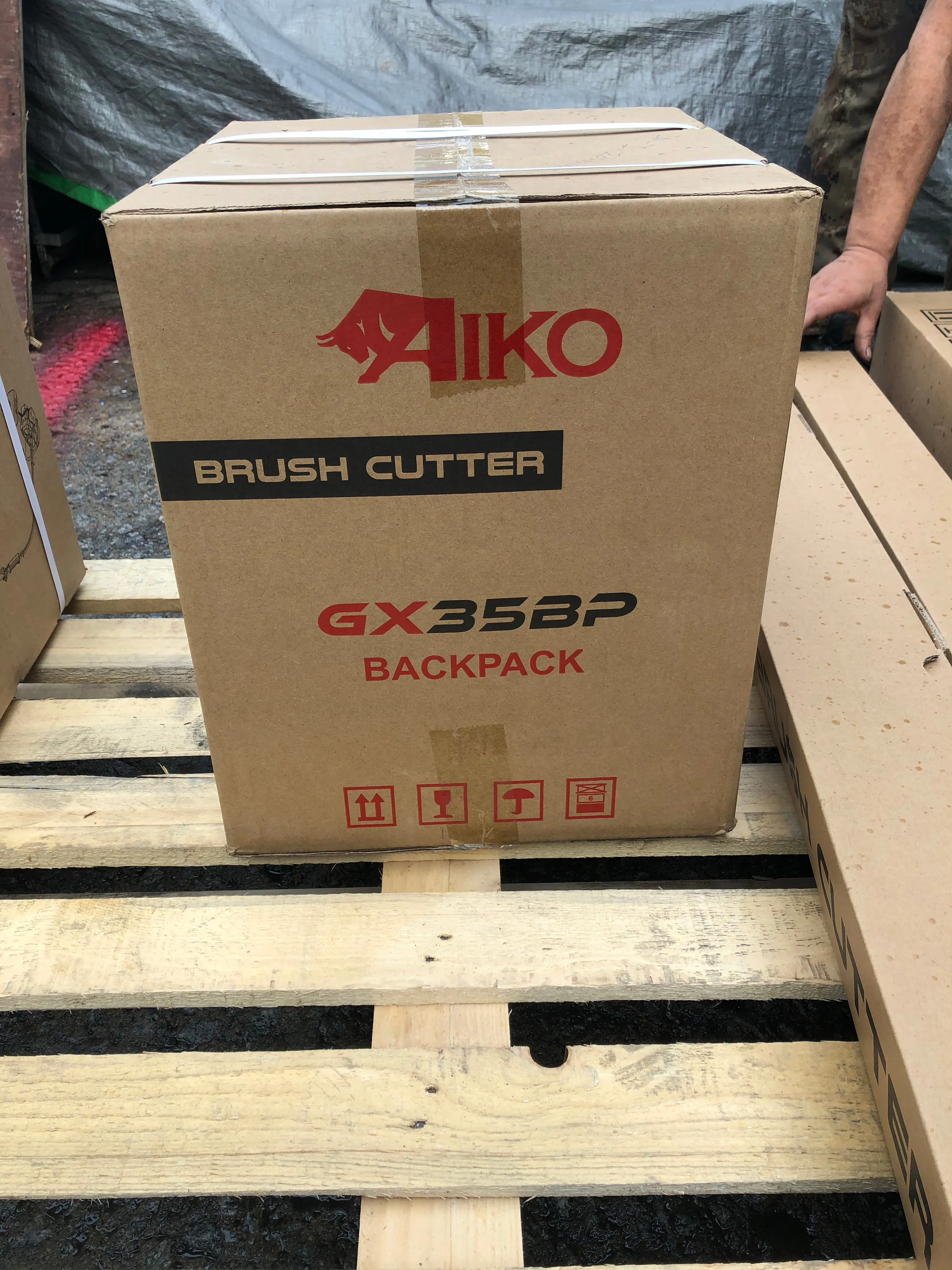 Aiko 4 Stroke Backpack Petrol Brush (Grass) Cutter GX-50/GX-35 | Model : BC-GX50