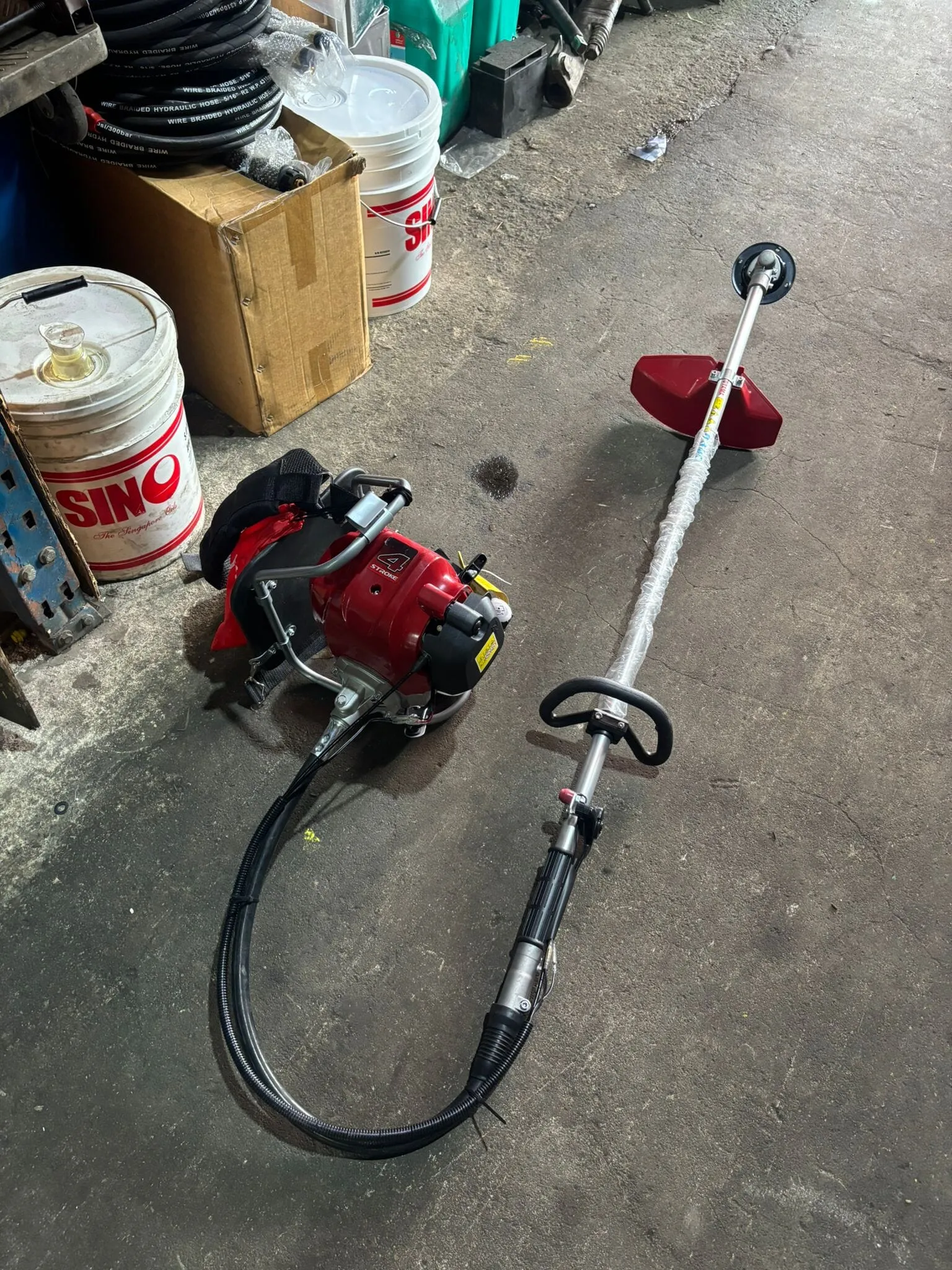 Aiko 4 Stroke Backpack Petrol Brush (Grass) Cutter GX-50/GX-35 | Model : BC-GX50