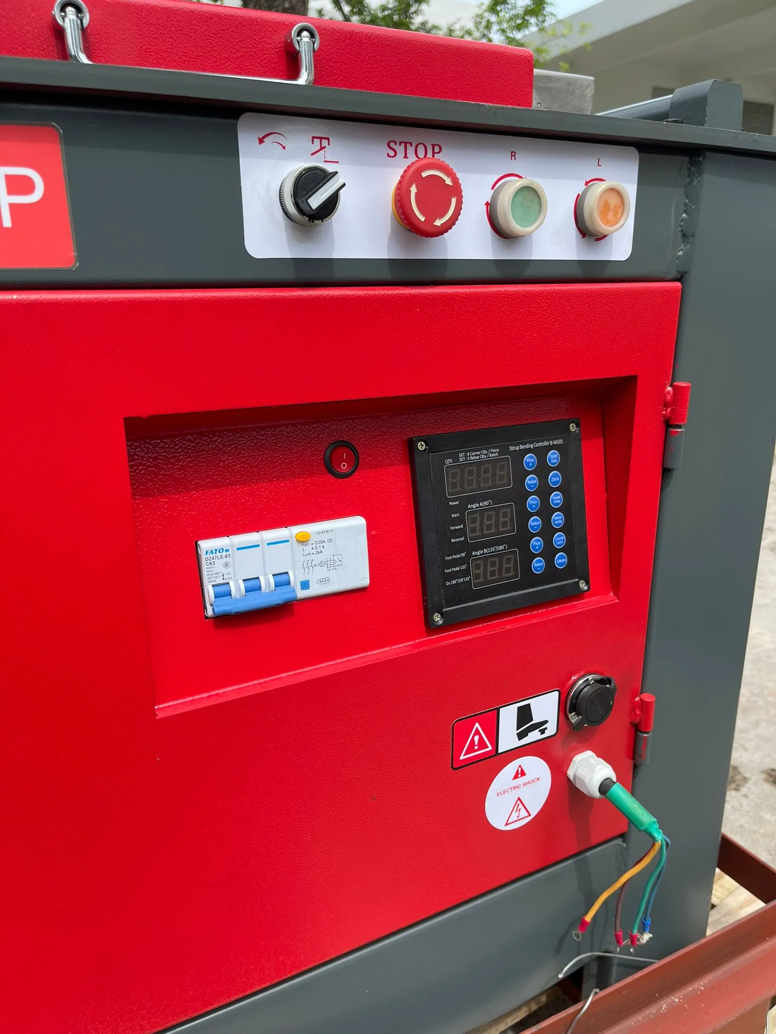 Aiko 415V 50Mm. 4Kw. 4P Rebar Bender | Mode : RBB-GW50BP
