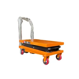 Aiko 800kg . 1500mm Hydraulic Scissor Table Lift Truck | Model : PT-WP800-1.5M