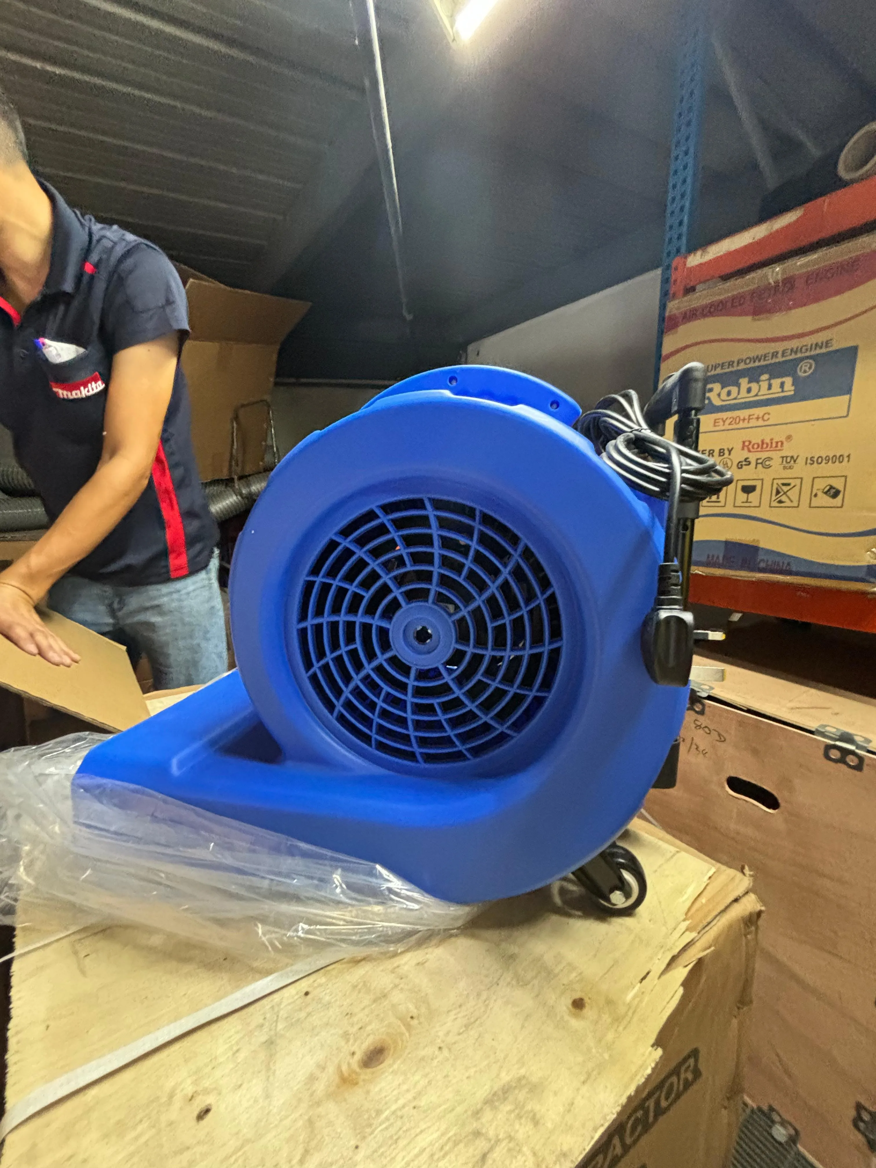 Aiko Air Blower Toilet Floor Dryer 240V 3 Speed 950/1100W | Model: BLR-LG-CDJ-1100