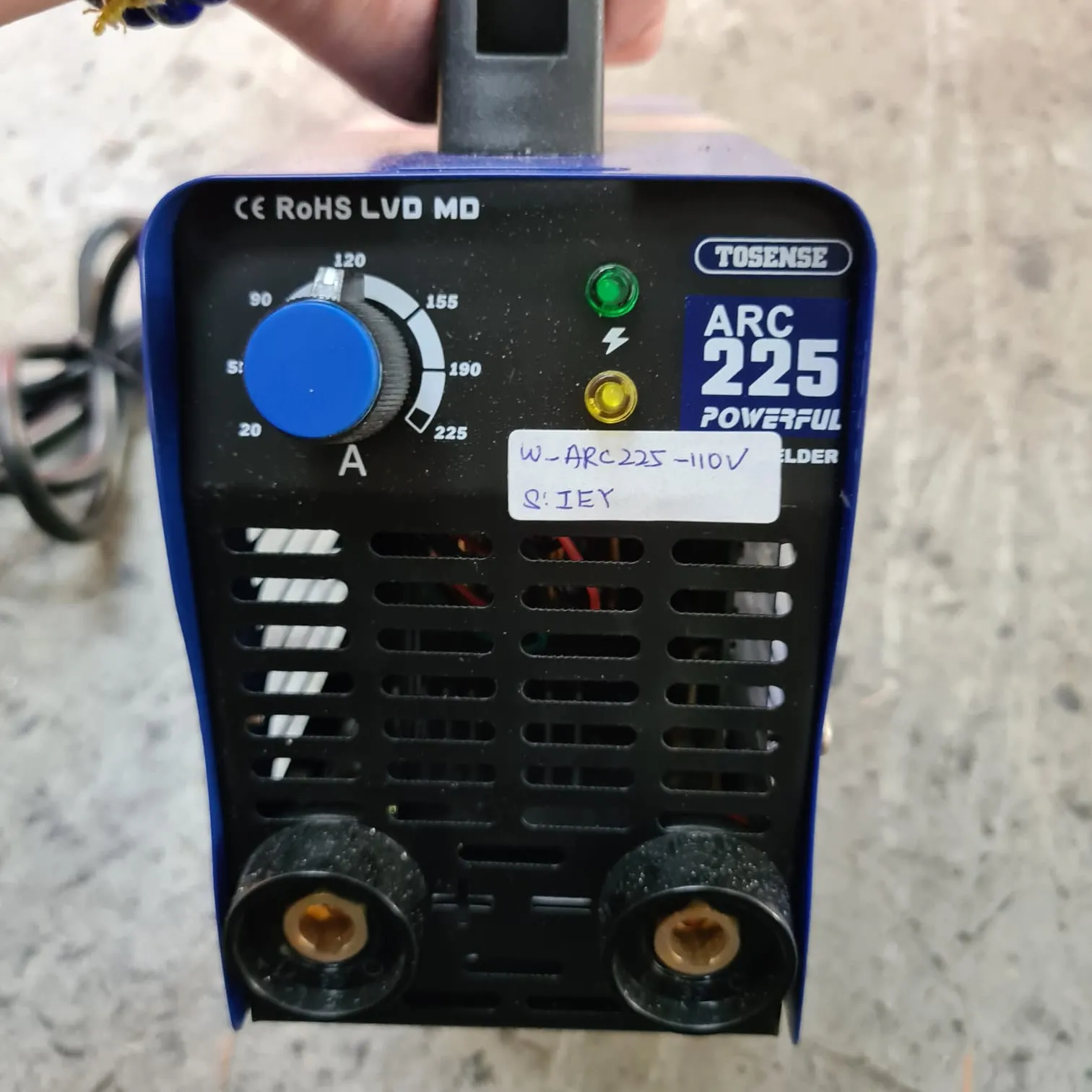 Aiko Arc200 110V Welder C/W 3M Welding Cable   3M Earth Cable | Model : W-ARC225-110V