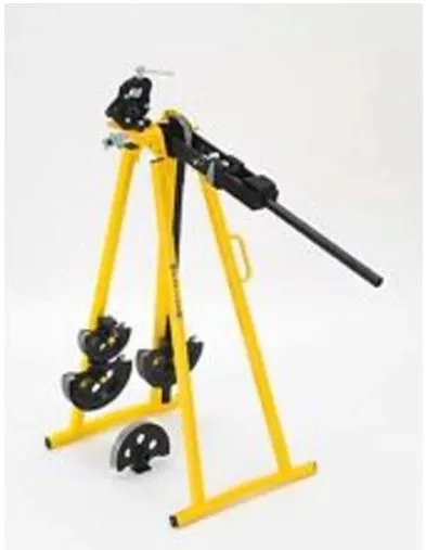 Aiko Conduit Pipe Bender 4 Leg Yellow Size 20mm & 25mm Comes With Vise | Model : HDBM202532