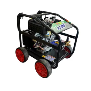 Aiko Diesel 250Bar 10Hp High Pressure AR Pump C/W 20m Pressure Hose (Italy) & Gun  | Model : HPW-CK186FRE