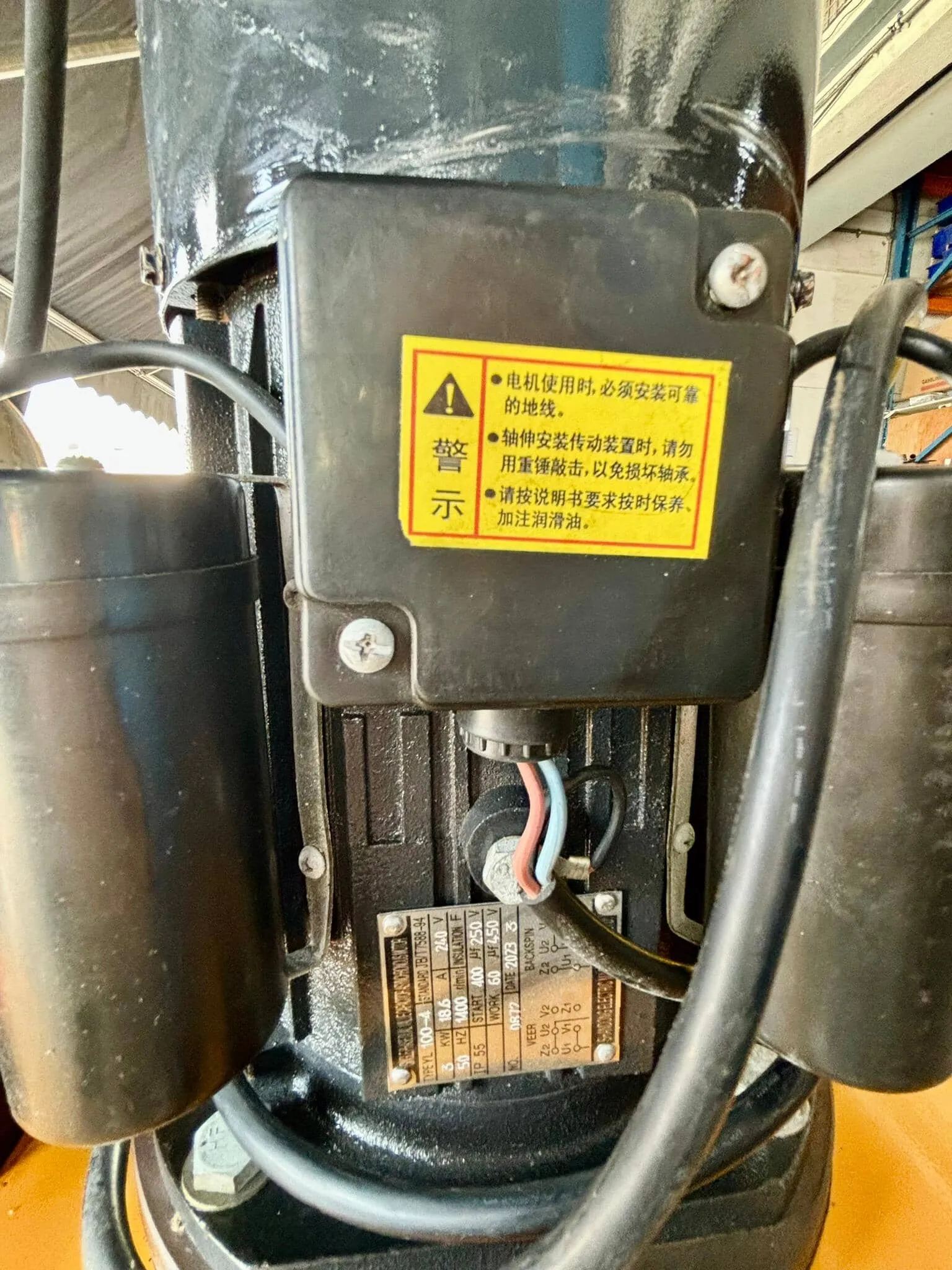 Aiko DYYL-50H 380V 50 Tons Electric Hydraulic Shop Press With Hand Winch Lifter | Model : DYYL-50H-3-YM