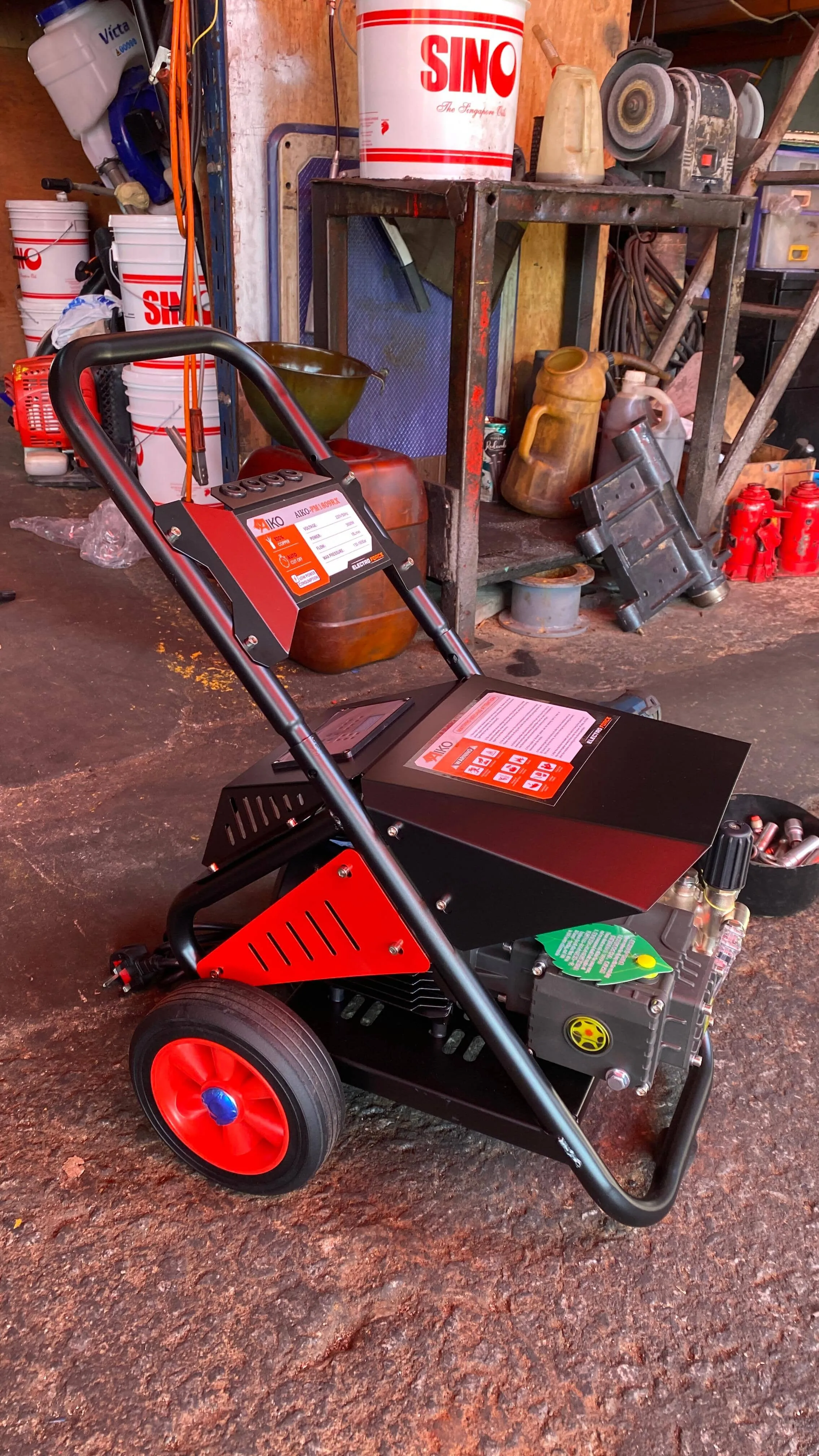 Aiko High Pressure Washer 3KW 220V C/W 10M Hose &amp; Gun | Model: HPW-PM1809RX