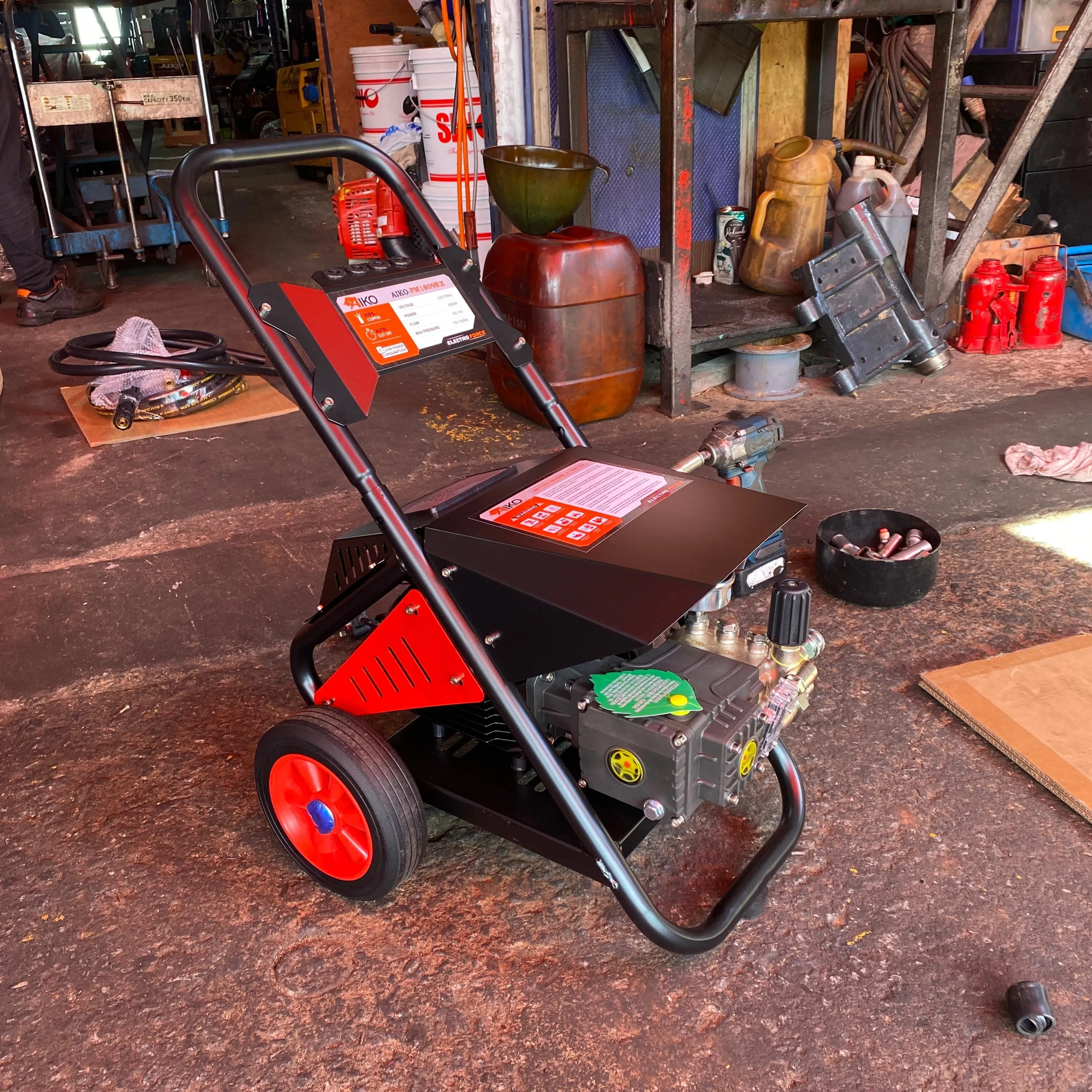 Aiko High Pressure Washer 3KW 220V C/W 10M Hose &amp; Gun | Model: HPW-PM1809RX