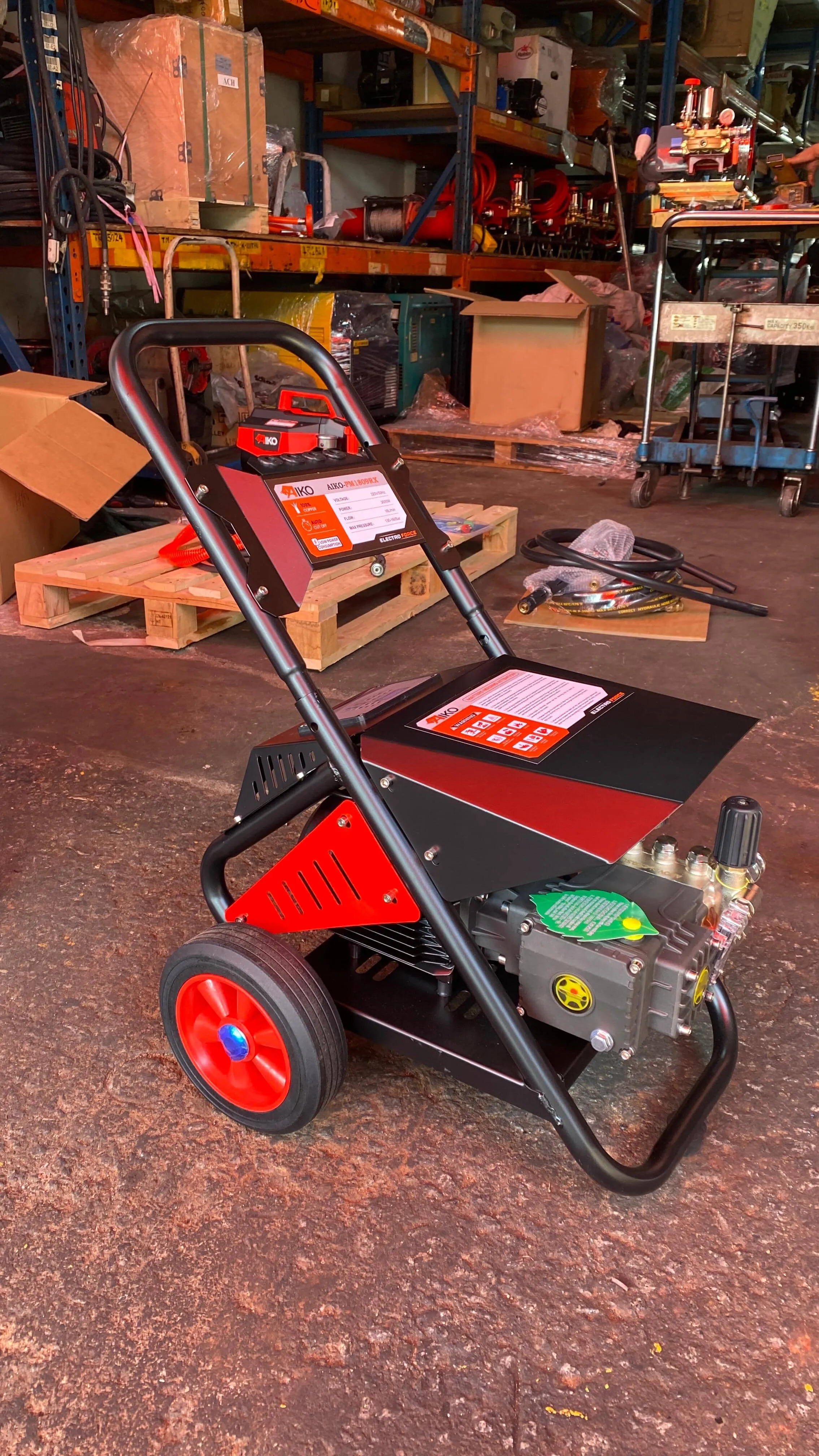 Aiko High Pressure Washer 3KW 220V C/W 10M Hose &amp; Gun | Model: HPW-PM1809RX