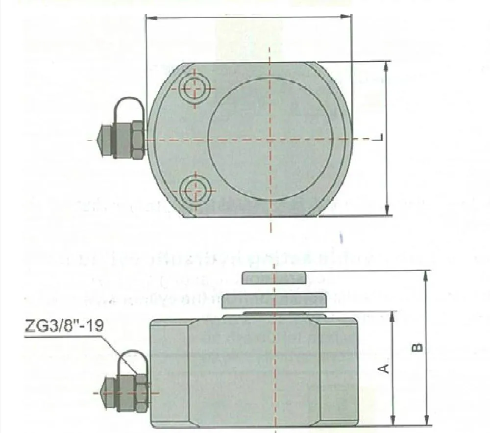 AIKO Hydraulic Cylinder Low | Model: HHYG-D