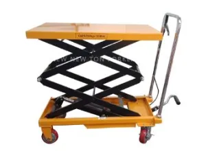 Aiko Hydraulic Scissor Table Lift Truck 350KG 1500MM Nylon Wheel | Model: PT-PT350A