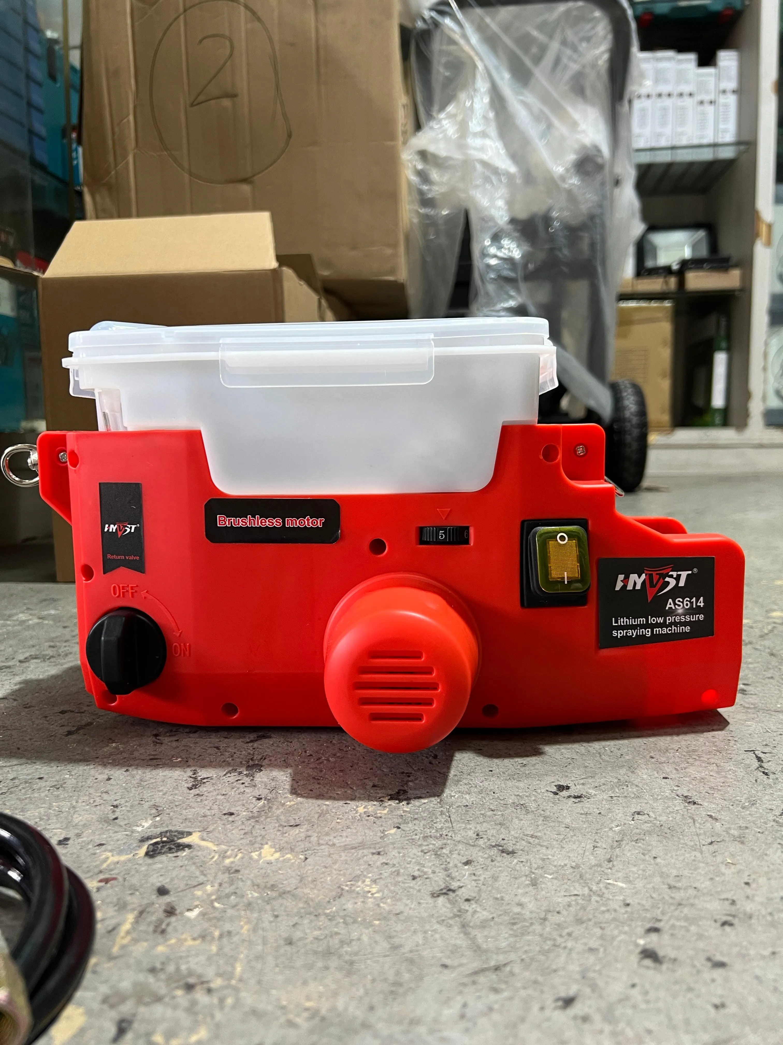 Aiko Knapsack Electric Paint Sprayer 21v 500w BL Motor | Model: CS-AS614