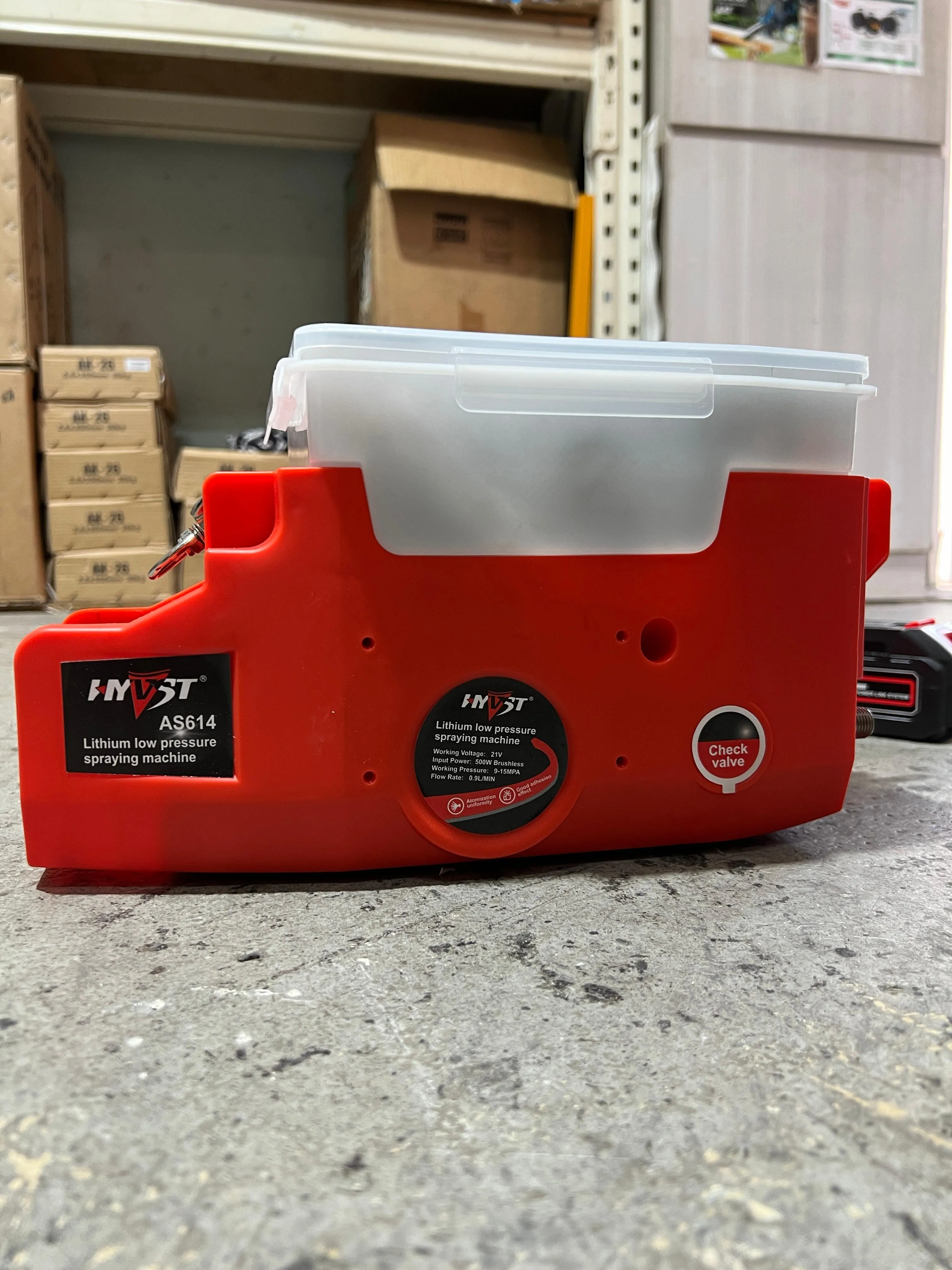 Aiko Knapsack Electric Paint Sprayer 21v 500w BL Motor | Model: CS-AS614
