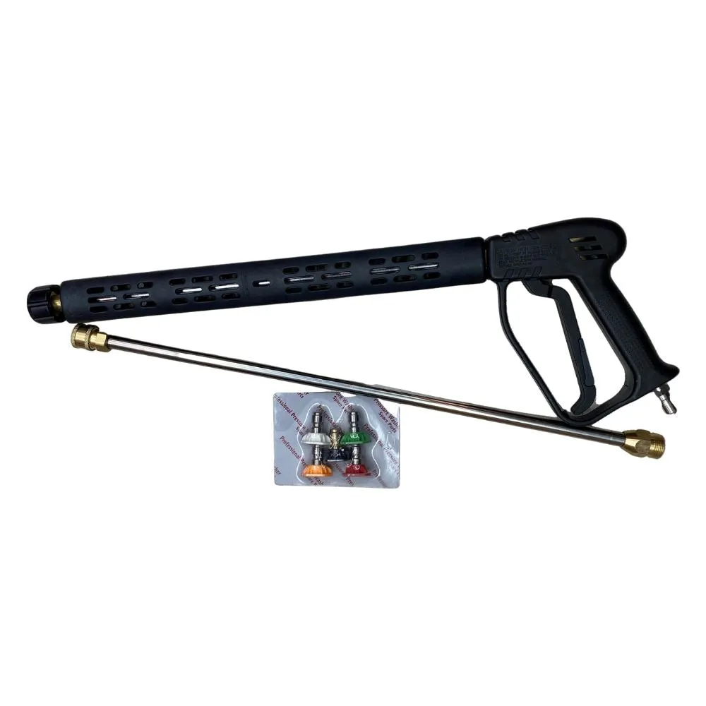 Aiko Pressure Gun G-05 Long with 5 Pcs Colour Nozzle Back Coupling | Model : PWG-G05