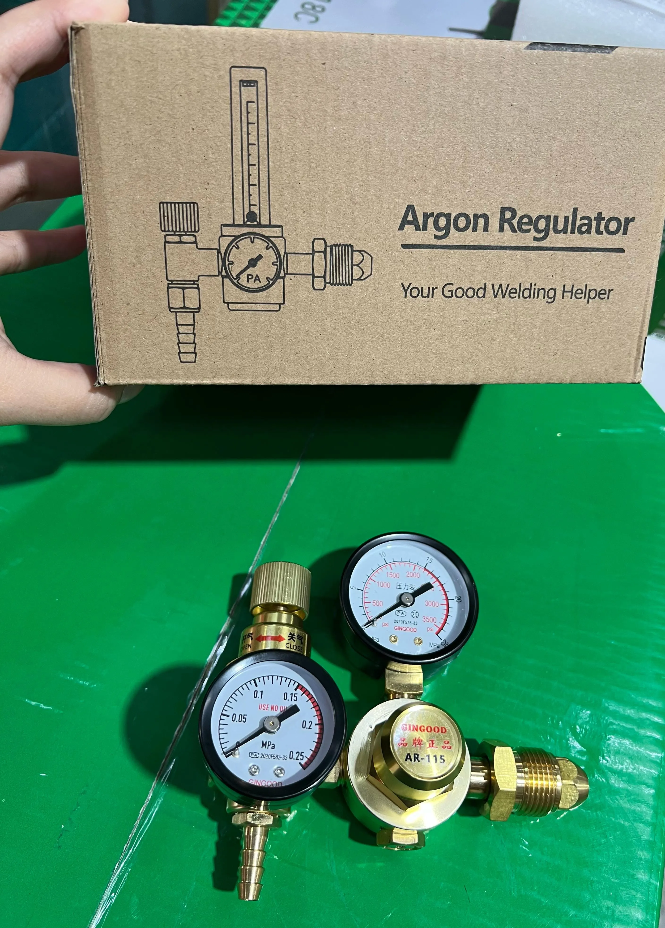 Aiko Safe Gas Argon Regulator AR | Model: REG-YM-AR-115