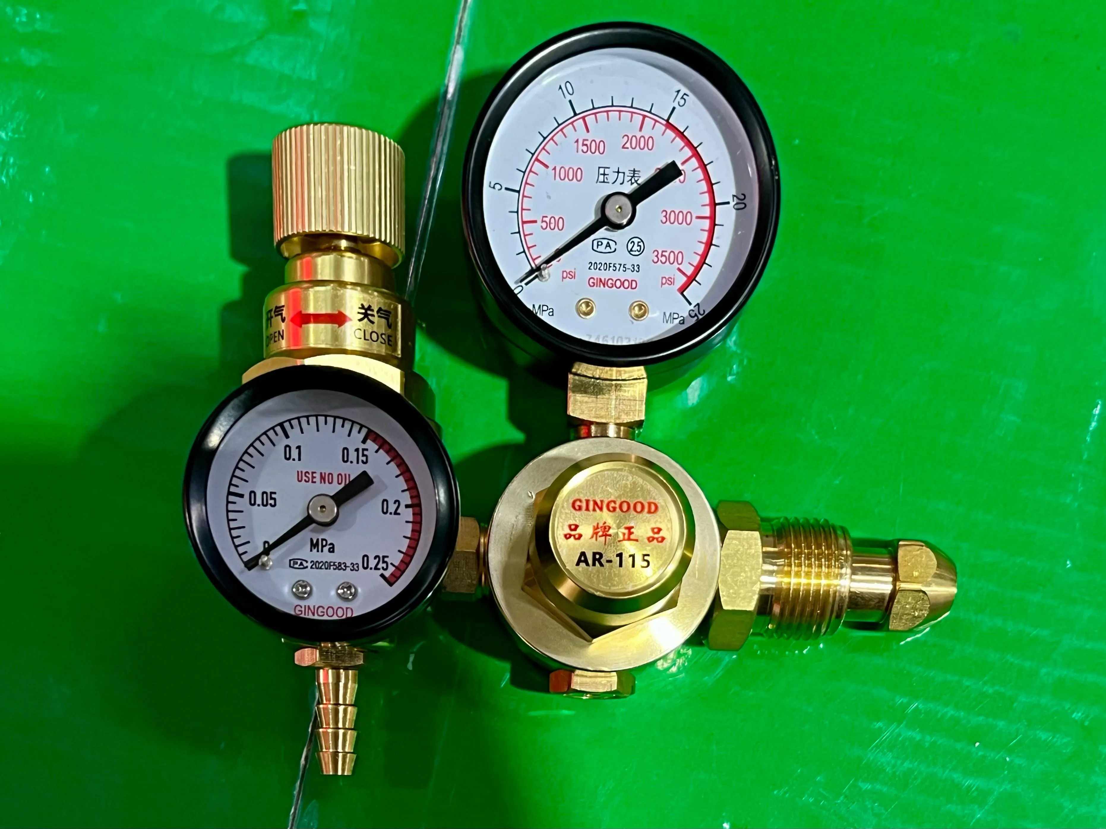 Aiko Safe Gas Argon Regulator AR | Model: REG-YM-AR-115