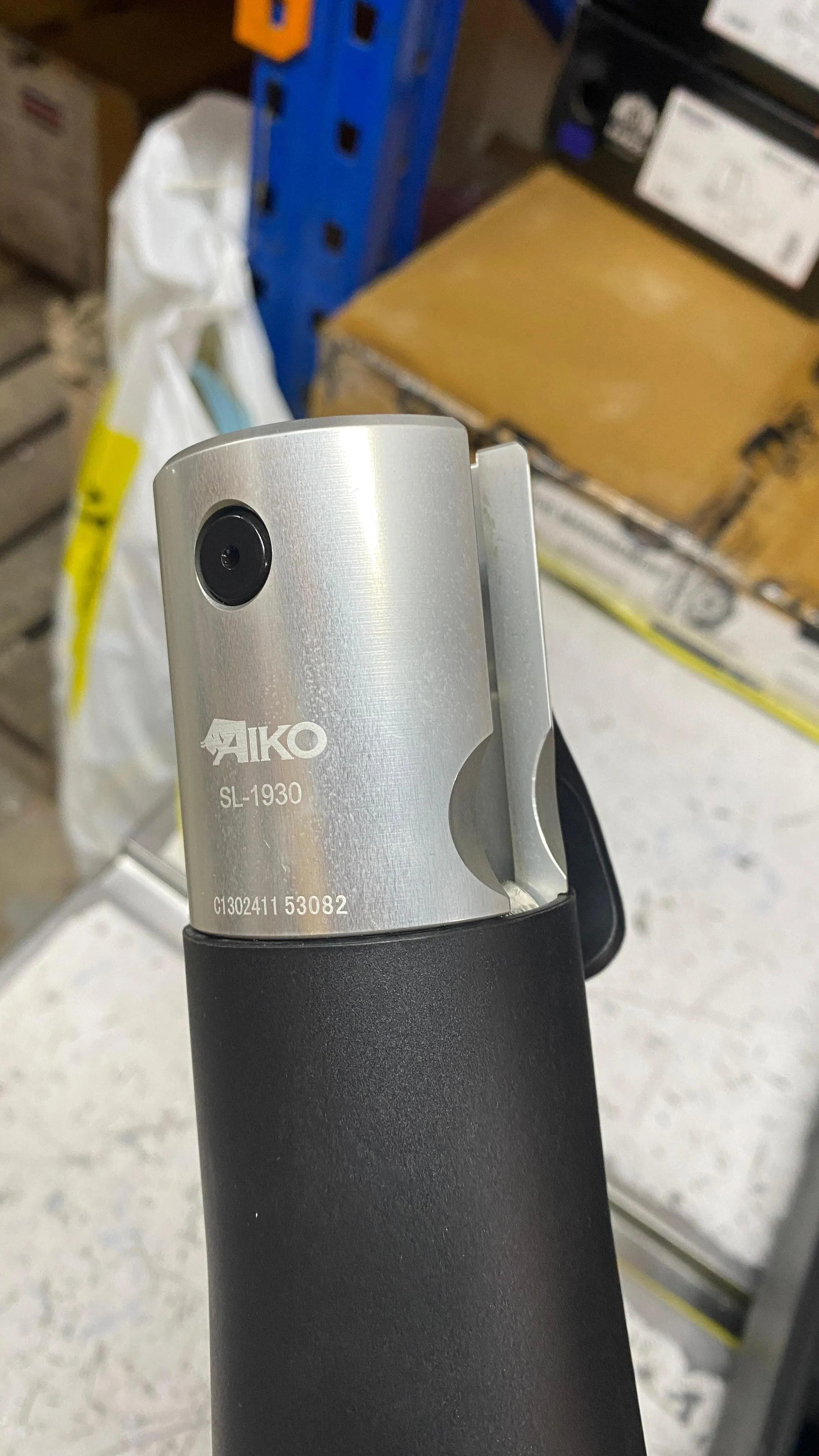 Aiko SS Battery 18V Pipe Clamper C/W Jaw M Type 15/22/28 360 Degree Turn | Model: SL-1930 JAW