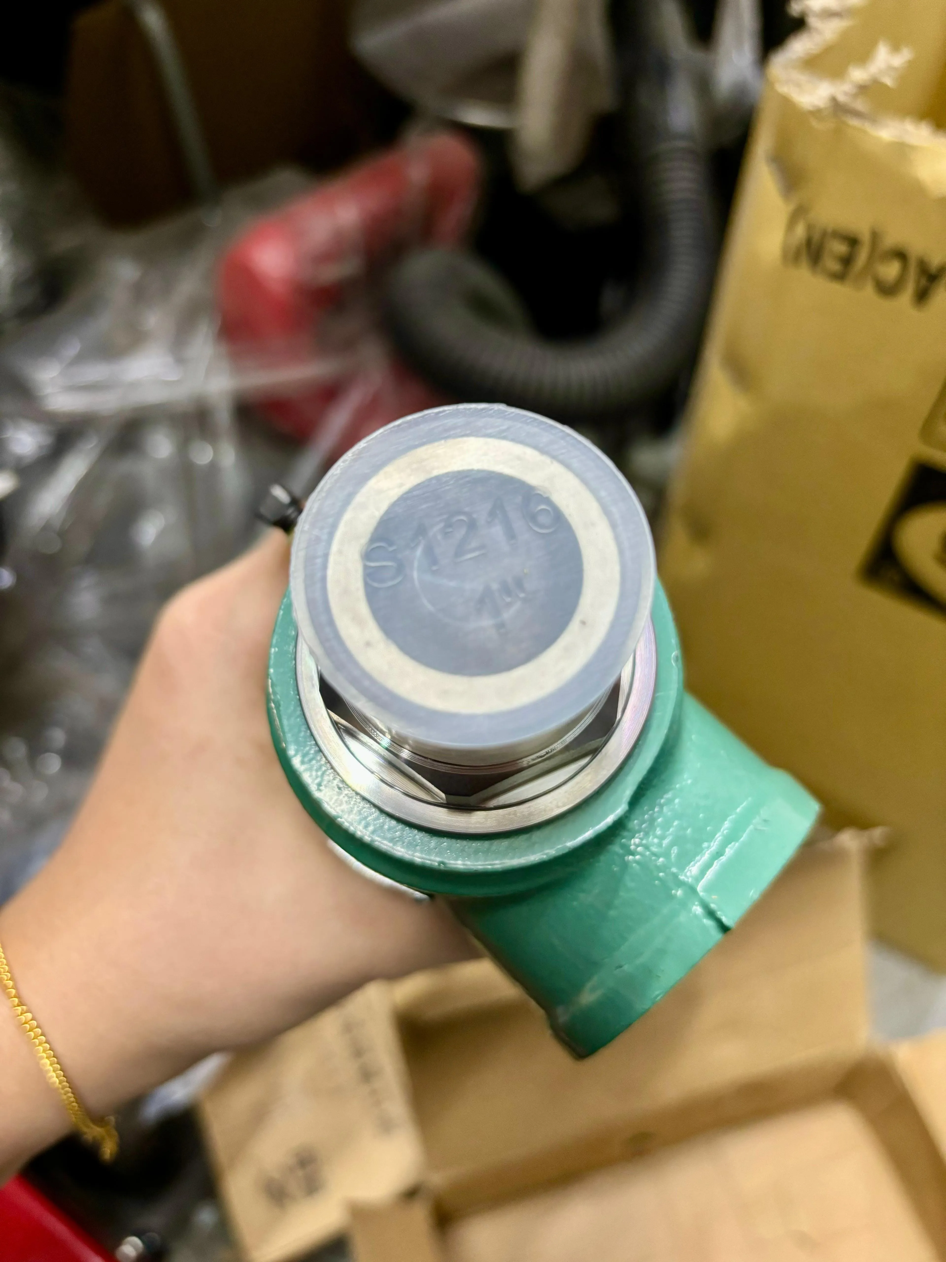Aiko Steam Safety Valve 1 10BAR | Model : SV-A28-10-10