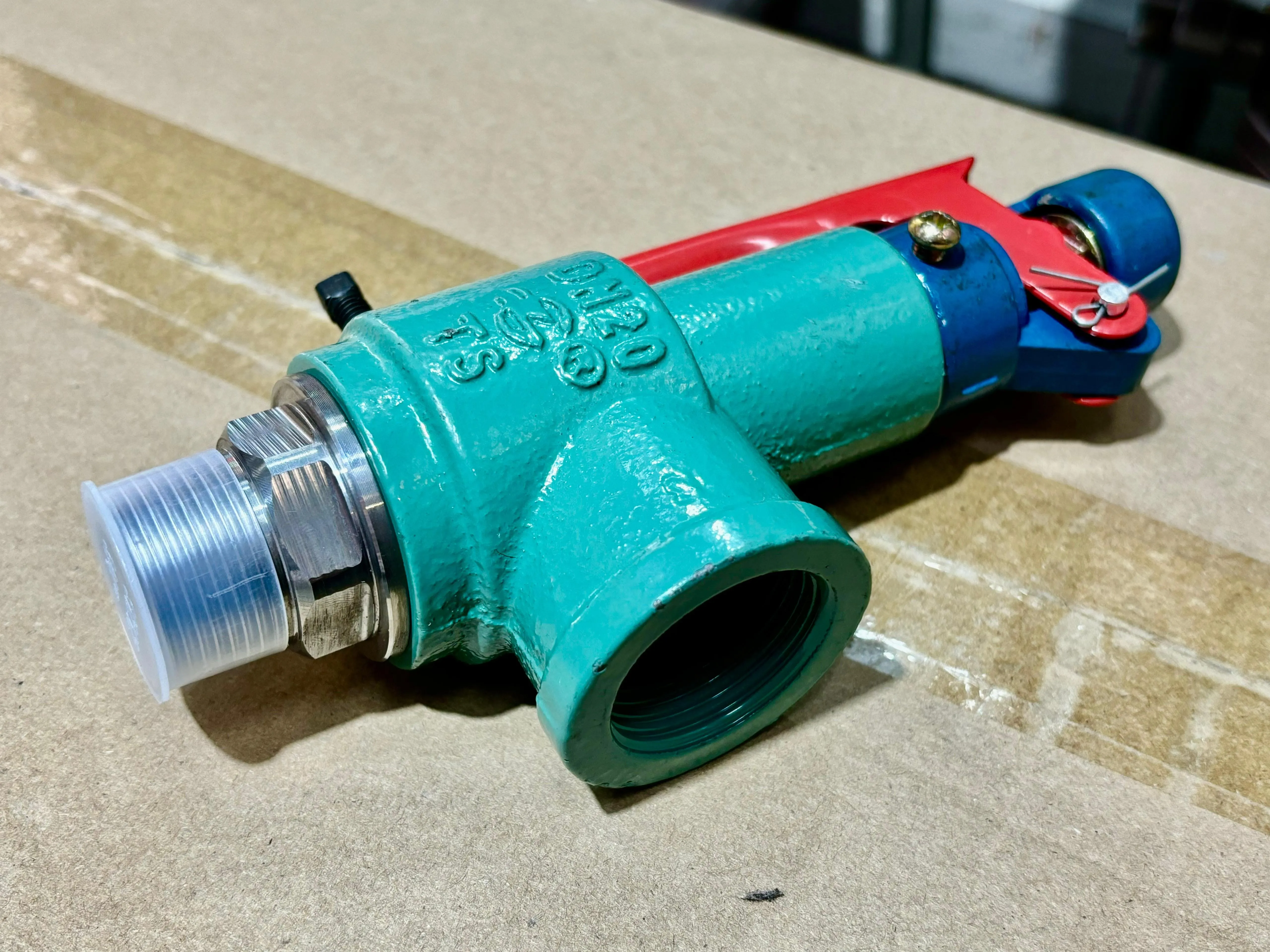 Aiko Steam Safety Valve 3/4 10Bar | Model : SV-A28-06-10