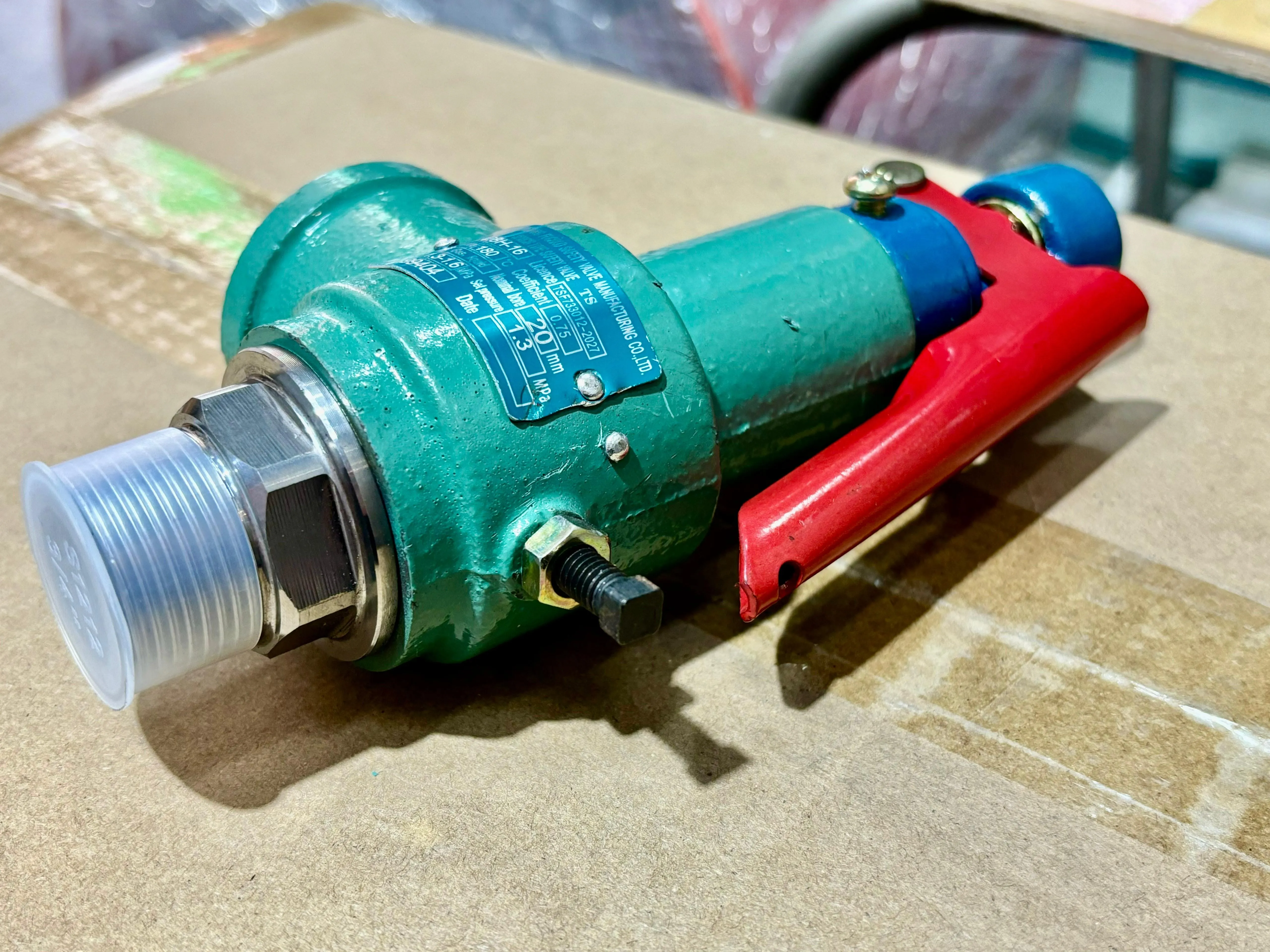 Aiko Steam Safety Valve 3/4 13Bar | Model : SV-A28-06-13