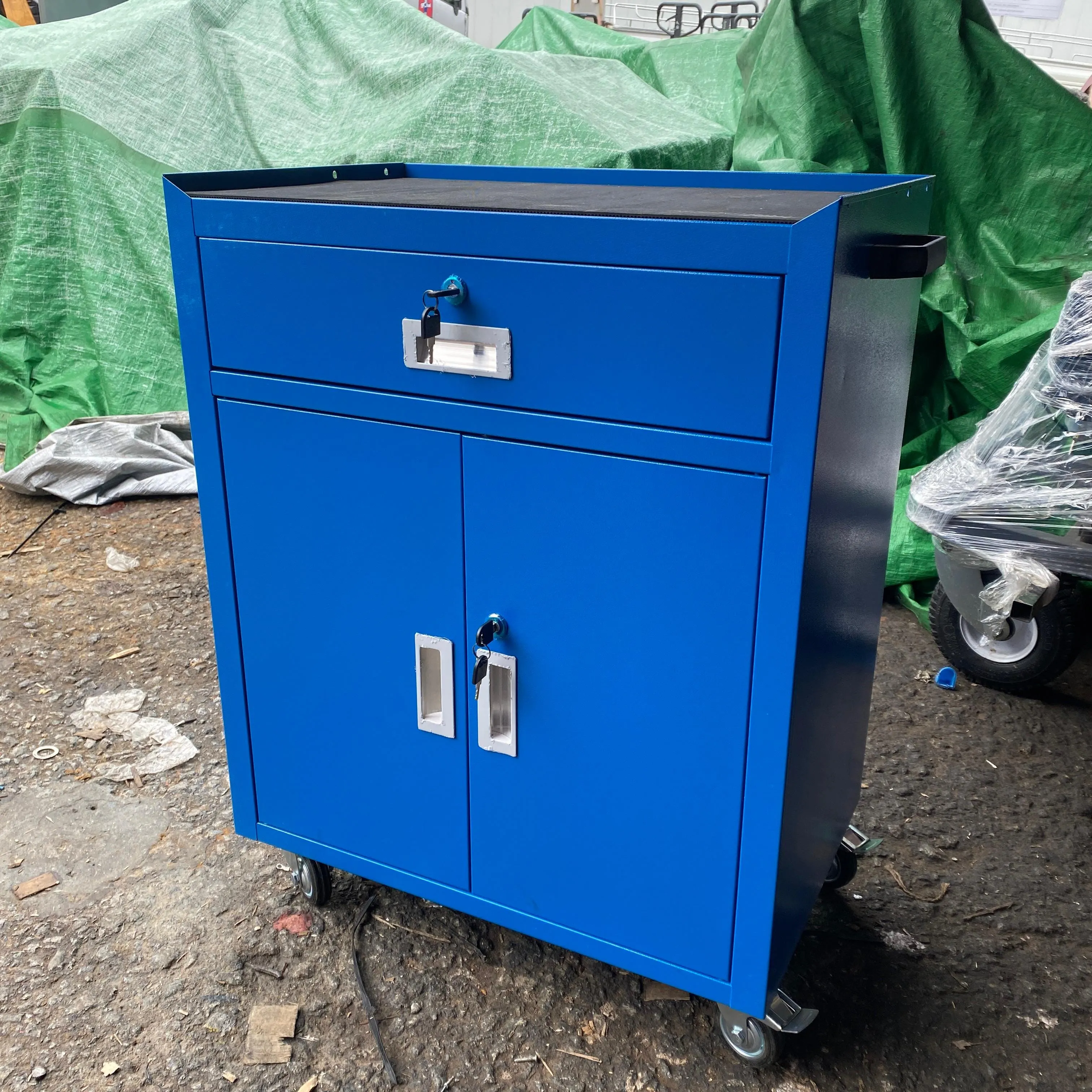 Aiko Tools Trolley with Wheel 810*630*400mm - Empty | Model : TB-XG-110-TRL