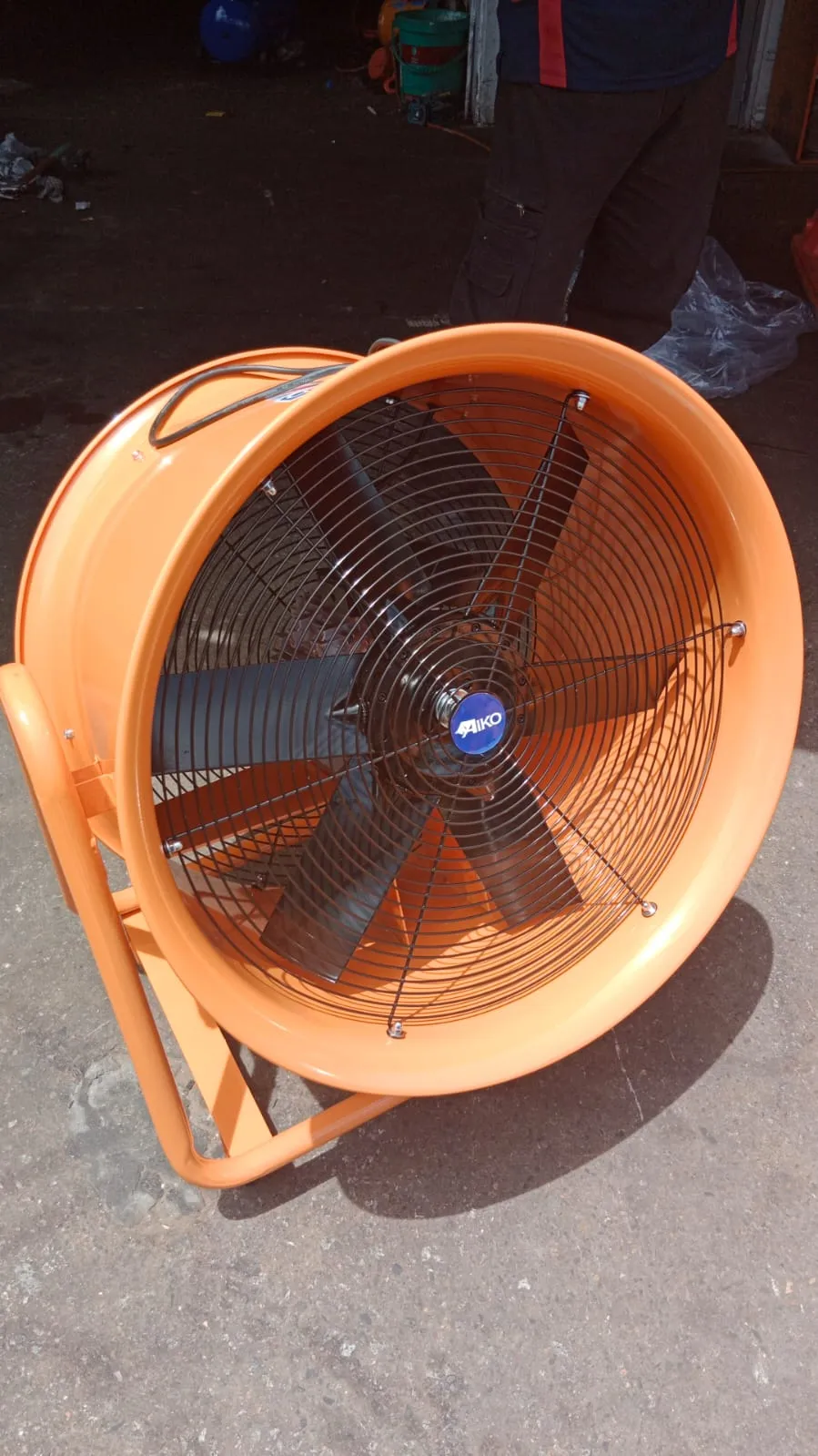 Aiko/Vortex 380V-415V 24 Large Ventilator Blower with Wheels | Model: BLR-YM-A24-3