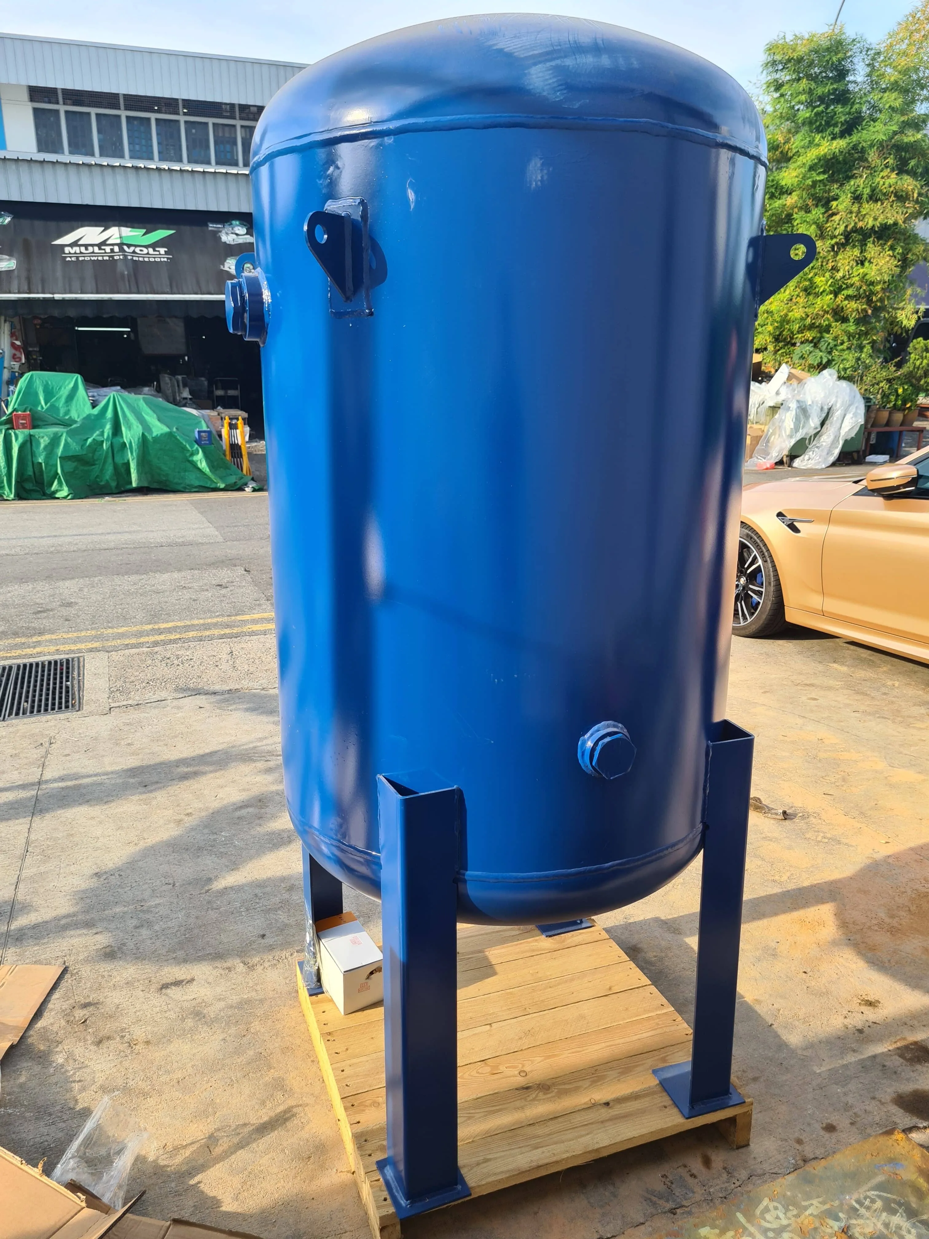 Airstrong 1000L Vertical Tank 10Bar Asme | Model : TANK-AV1000