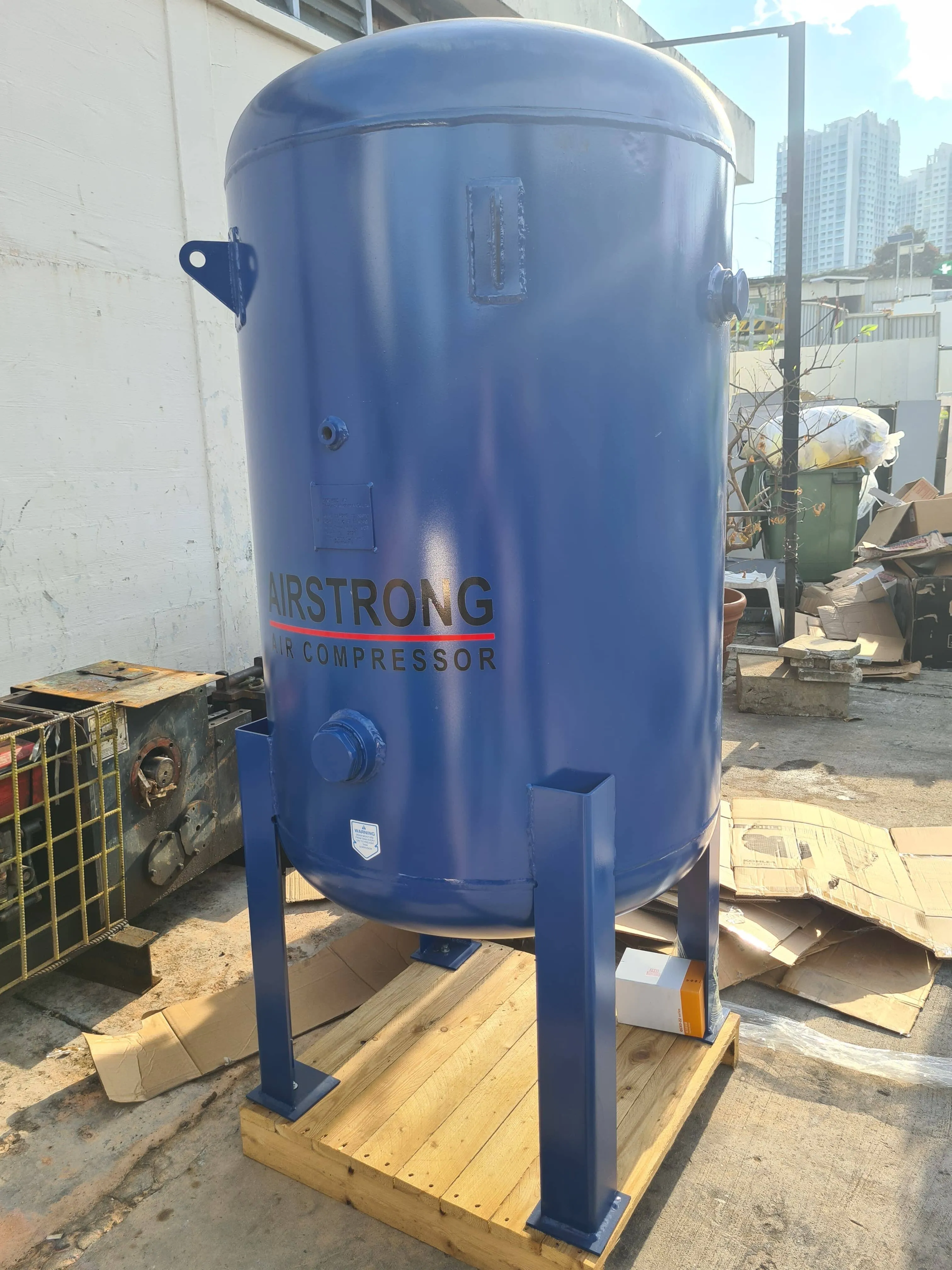Airstrong 1000L Vertical Tank 10Bar Asme | Model : TANK-AV1000