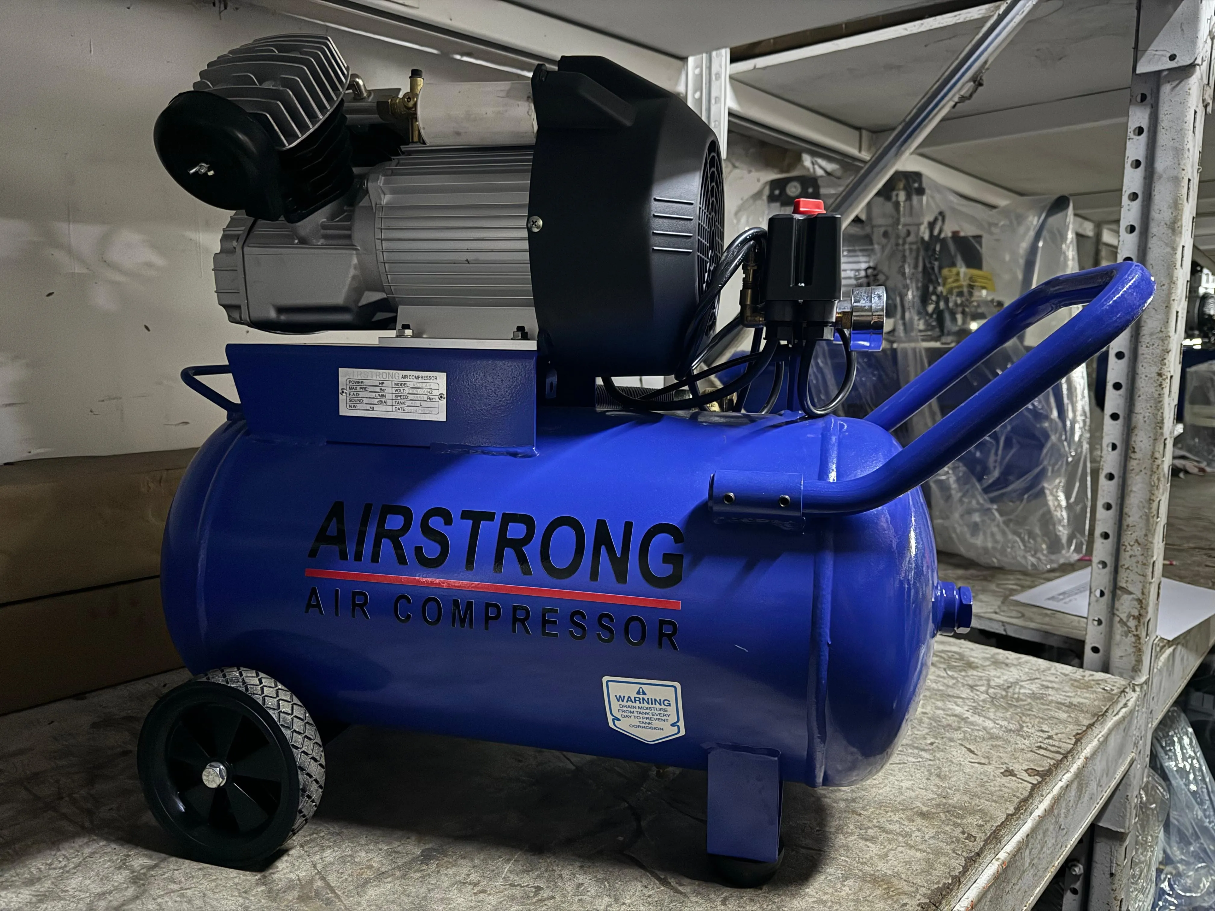 Airstrong 3HP 50L V-Shape Direct (ASME) | Model : AS3050V-ASME