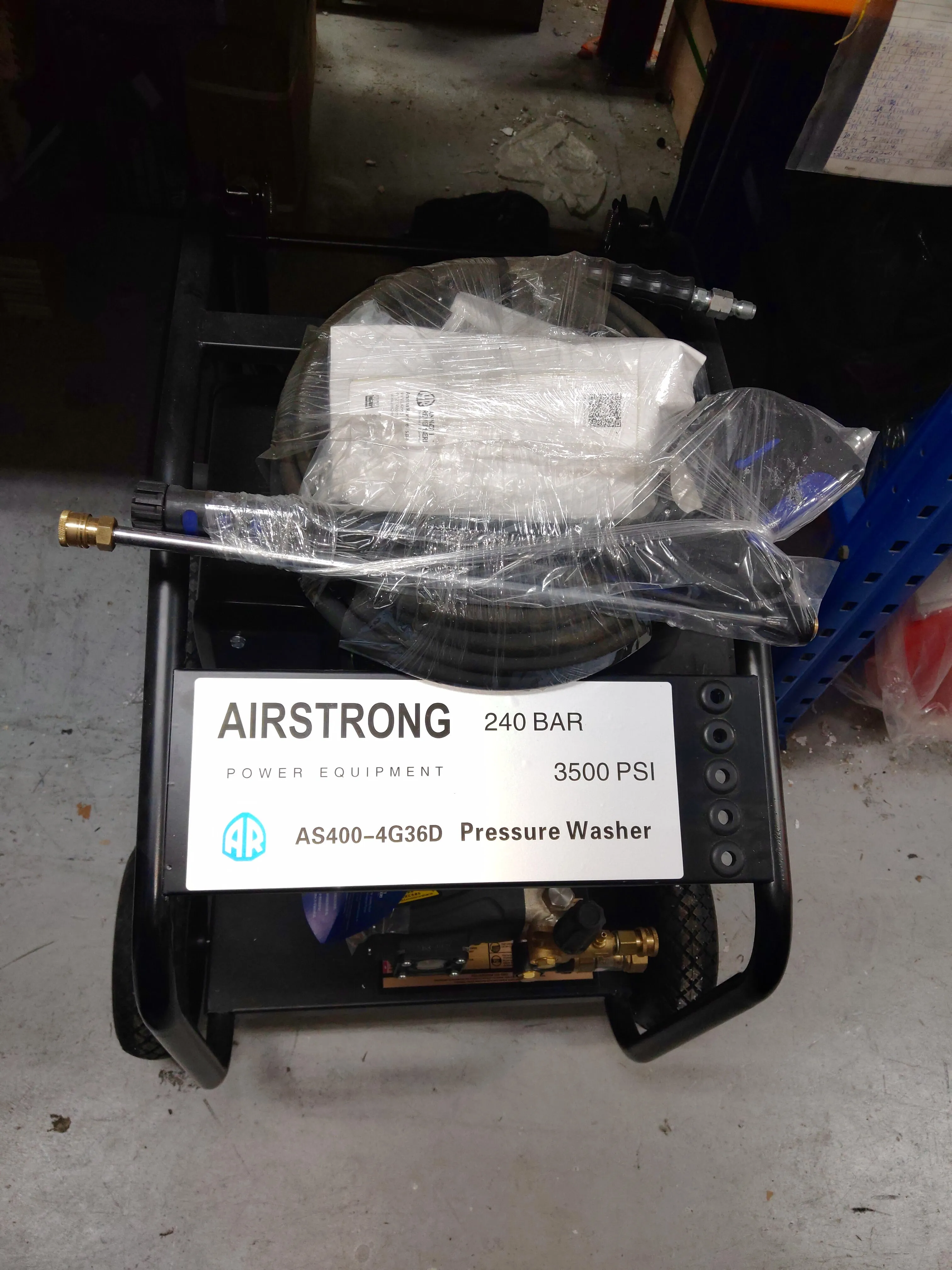 Airstrong AY400D-4G36D Diesel Powered Pressure Washer Come With Italy Annovi Reverberi Pump | Model : HPW-AS400D-AR
