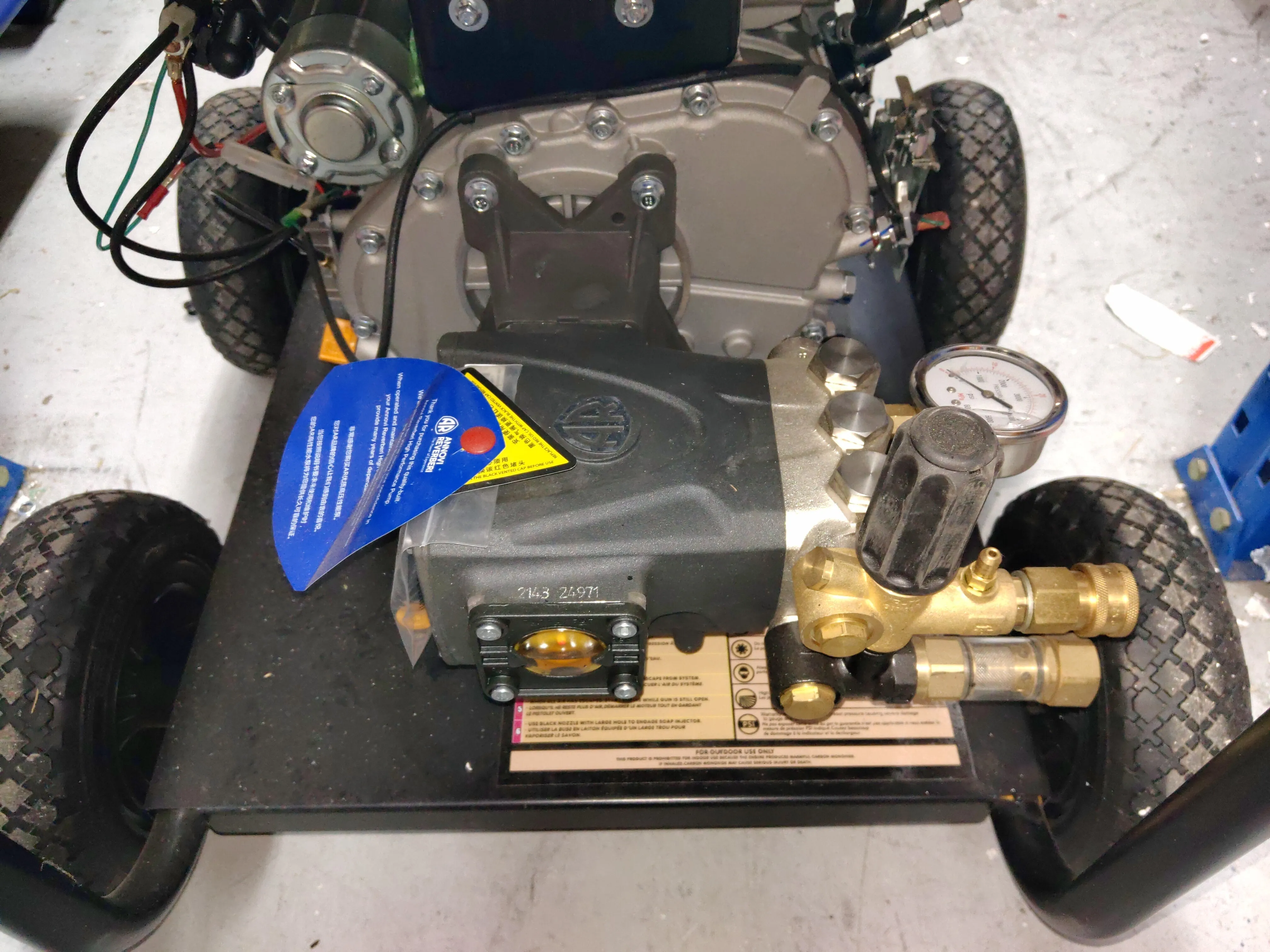 Airstrong AY400D-4G36D Diesel Powered Pressure Washer Come With Italy Annovi Reverberi Pump | Model : HPW-AS400D-AR